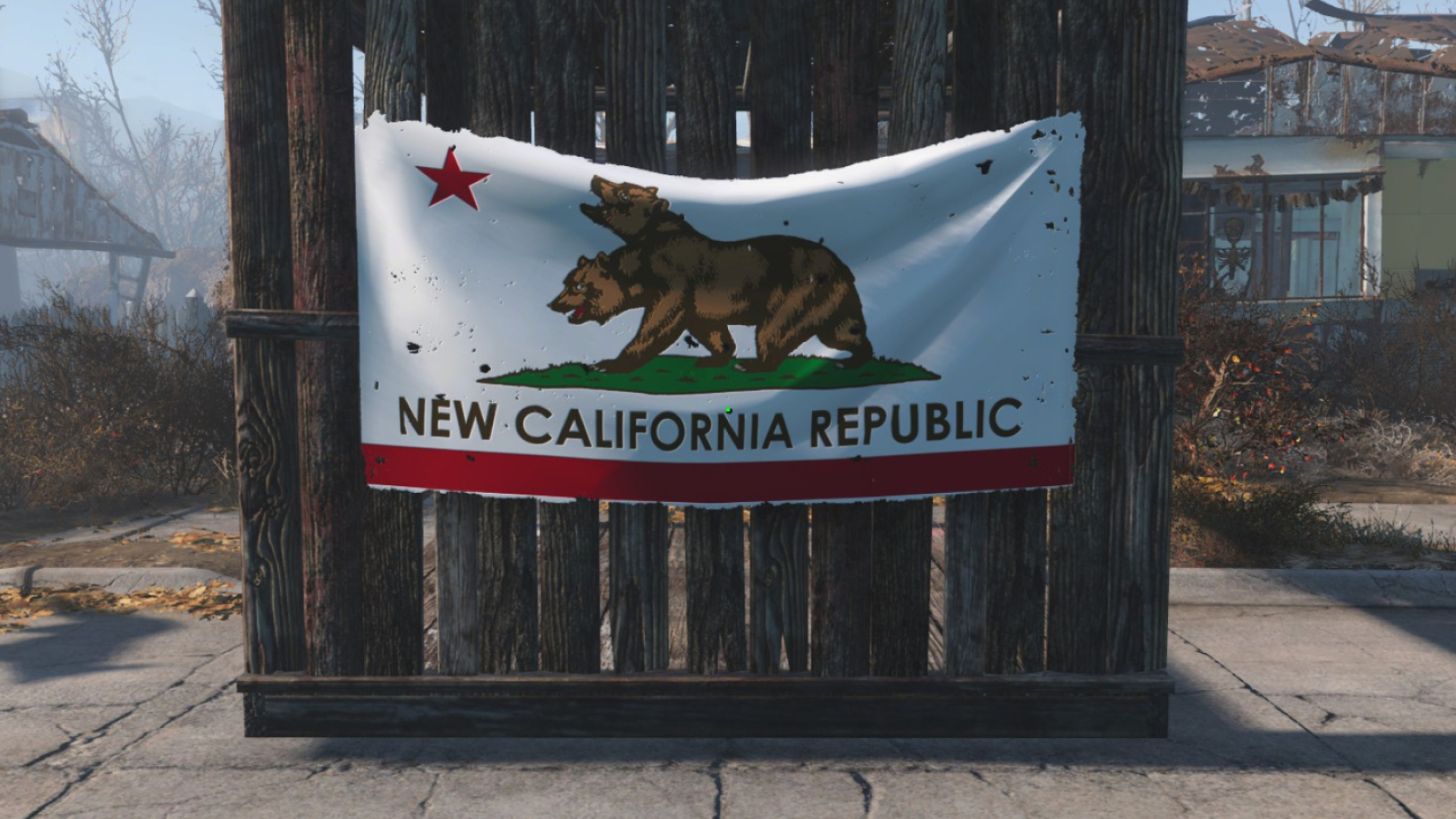 1920x1080 Flag Replacement NCR (New California Republic) at Fallout 4 Nexus Mods and community