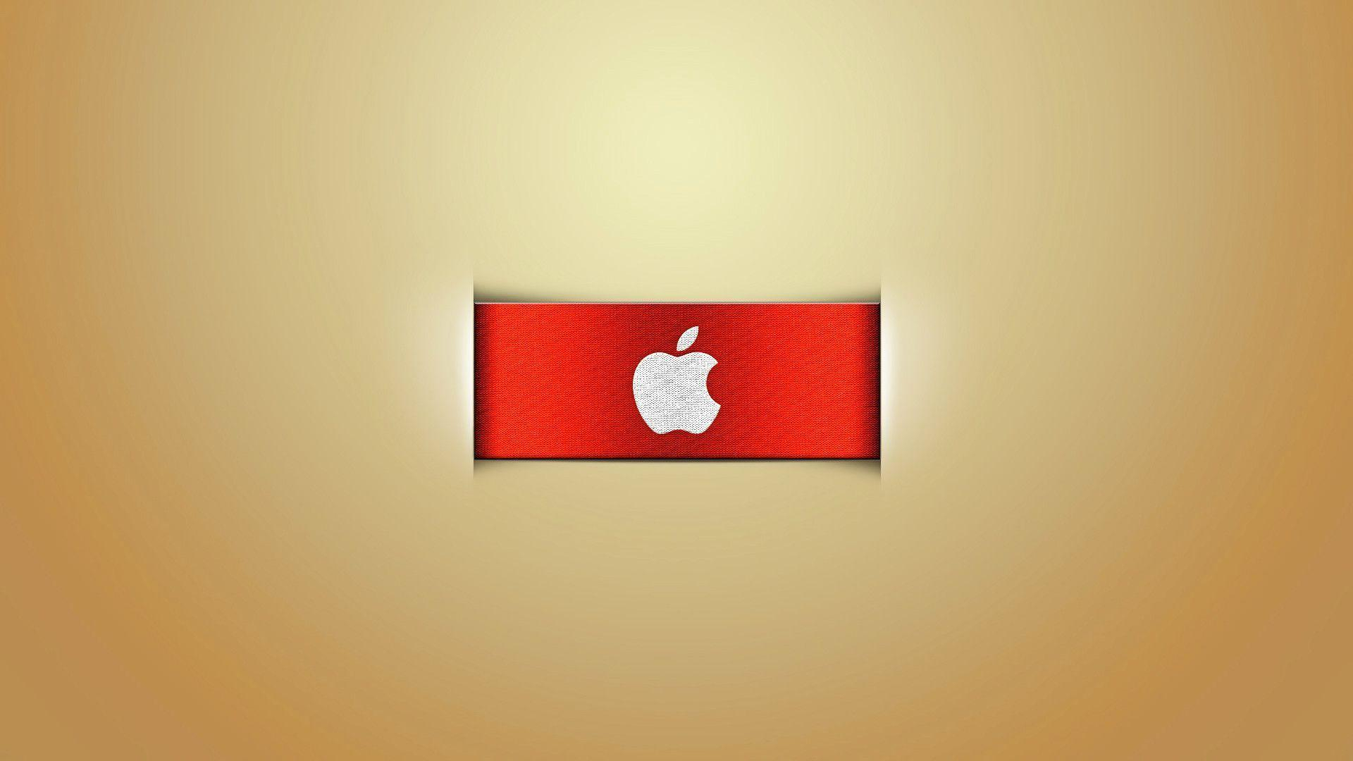 1920x1080 Red Apple Logo Wallpapers
