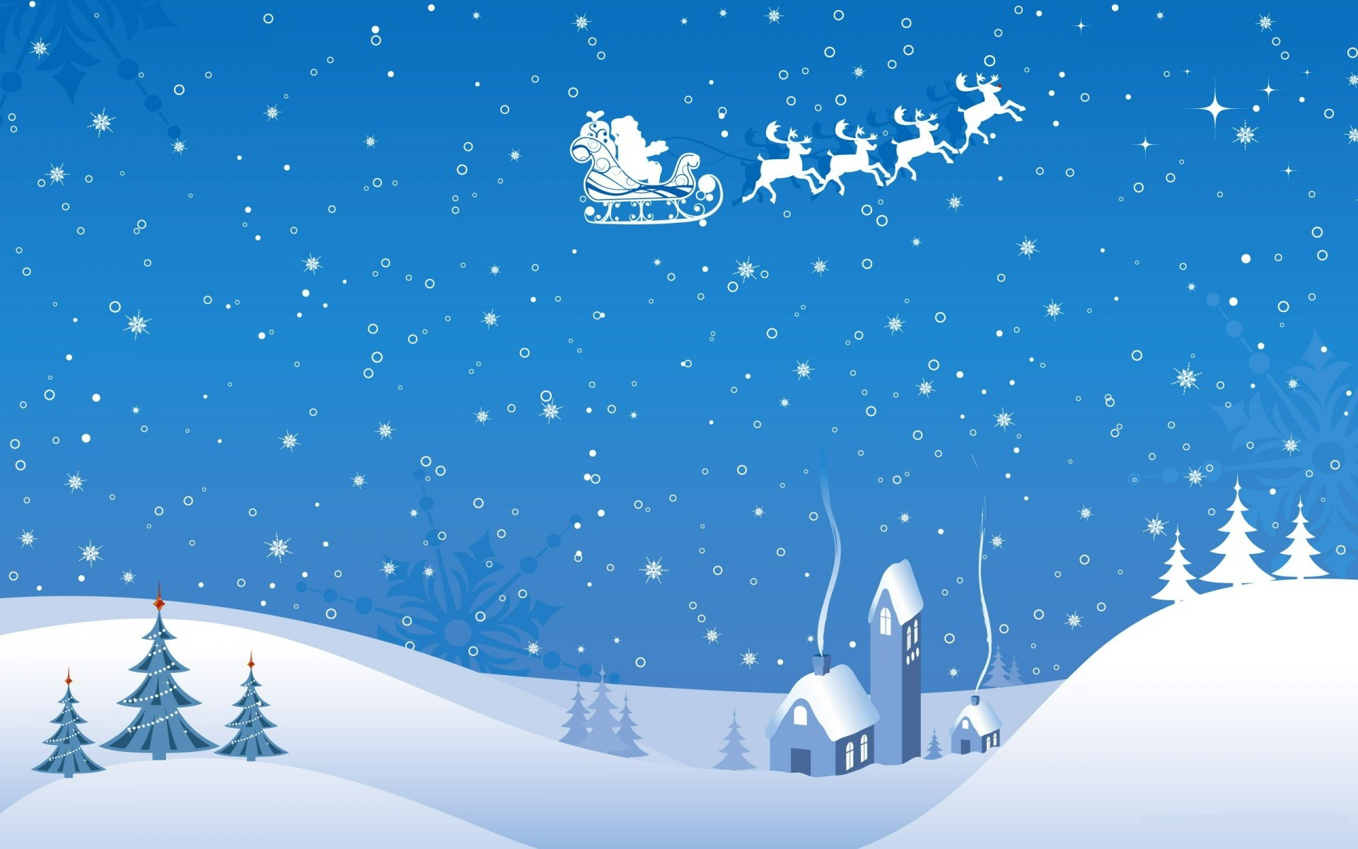 1920x1200 Free download Wallpaper flight deer smoke snowfall santa claus house snow [] for your Desktop, Mobile \u0026 Tablet | Explore 34+ Santa in Flight Wallpaper | Christmas Wallpapers For Desktop, Santa Claus