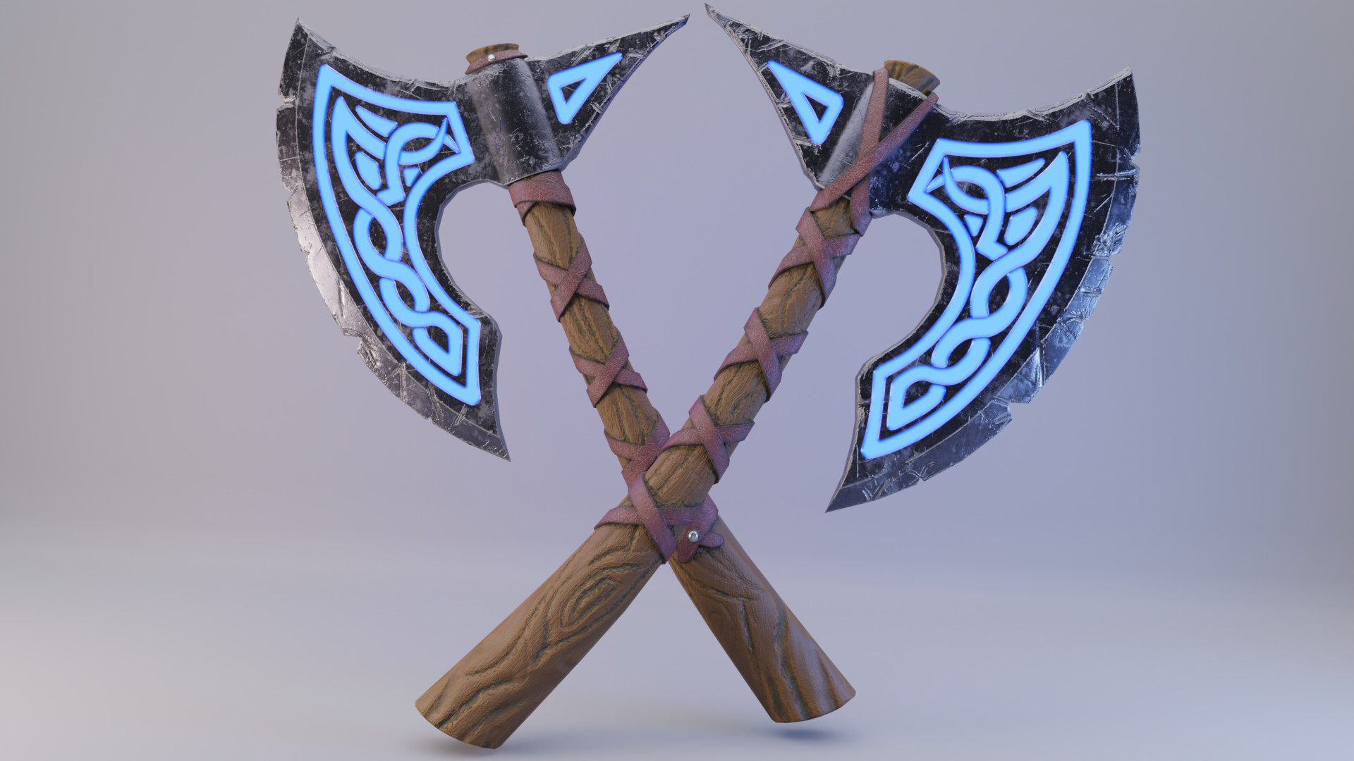 1920x1080 ArtStation Viking rune axe