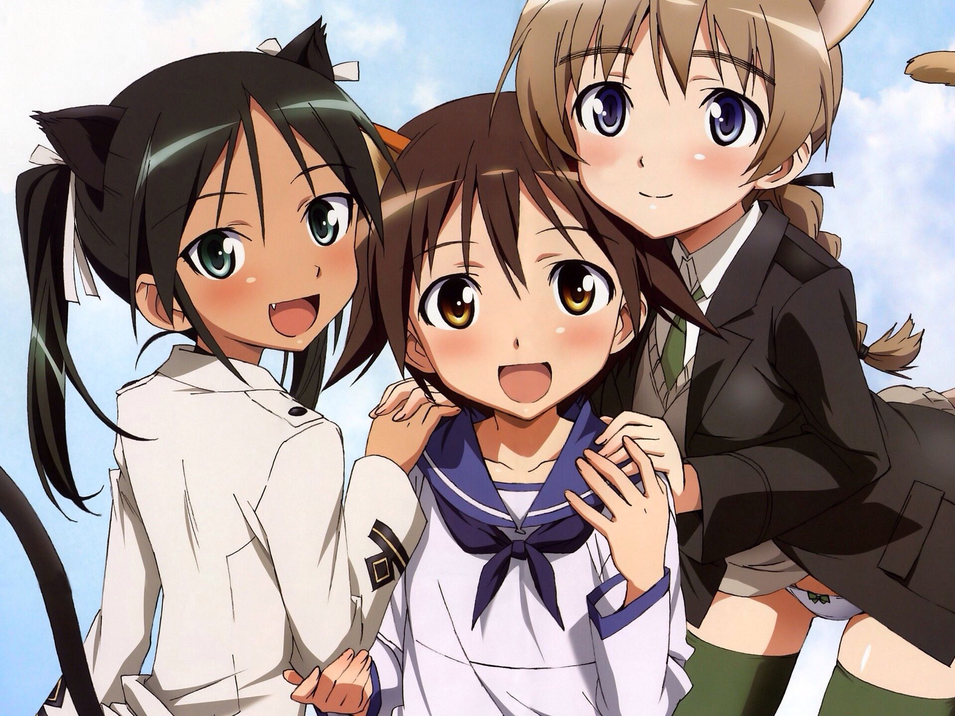 1920x1440 Strike Witches | Strike witches, Cat girl, Brave witches