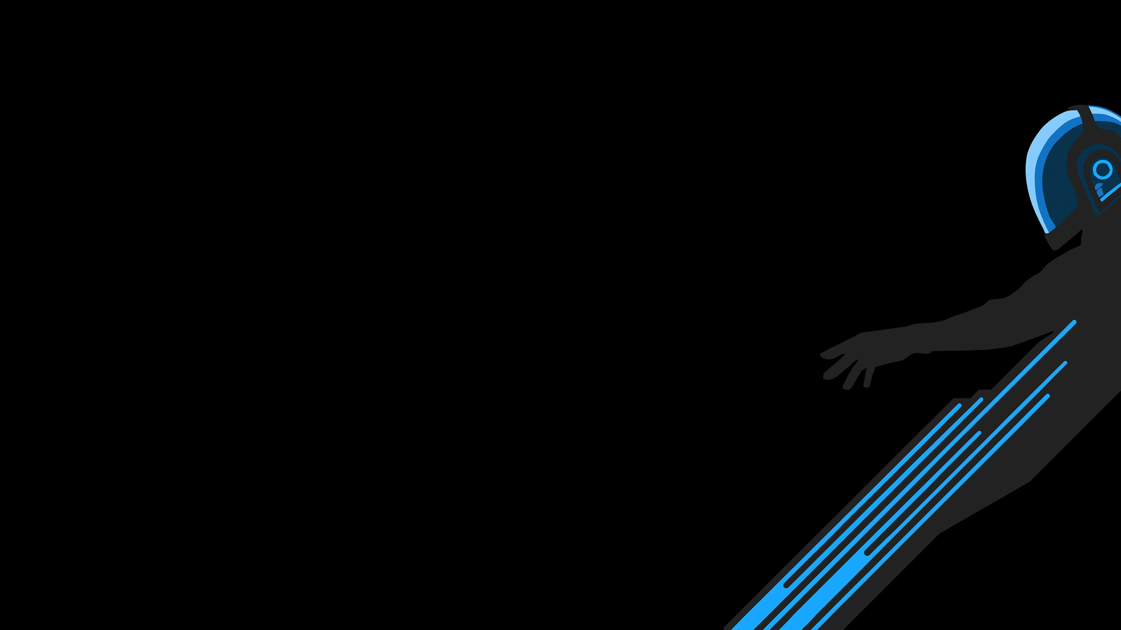 3840x2160 Daft Punk Minimal 4k, HD Music, 4k Wallpapers, Images, Backgrounds, Photos and Pictures