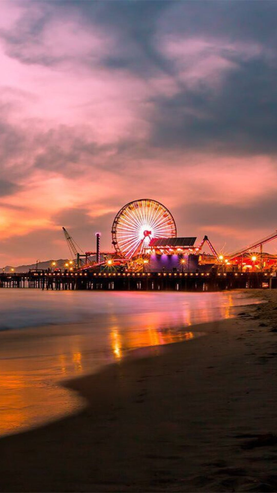 1080x1920 Santa Monica Pier Wallpapers Top 30 Best Santa Monica Pier Backgrounds Download