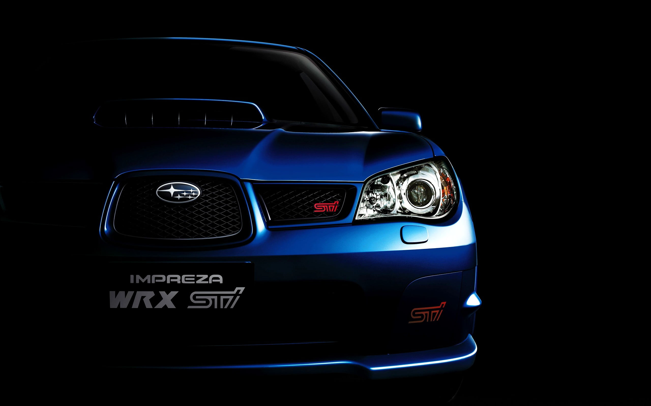 2560x1600 Blue Subaru Impreza WRX STI, Subaru, car, blue cars, Subaru WRX STI HD wallpaper