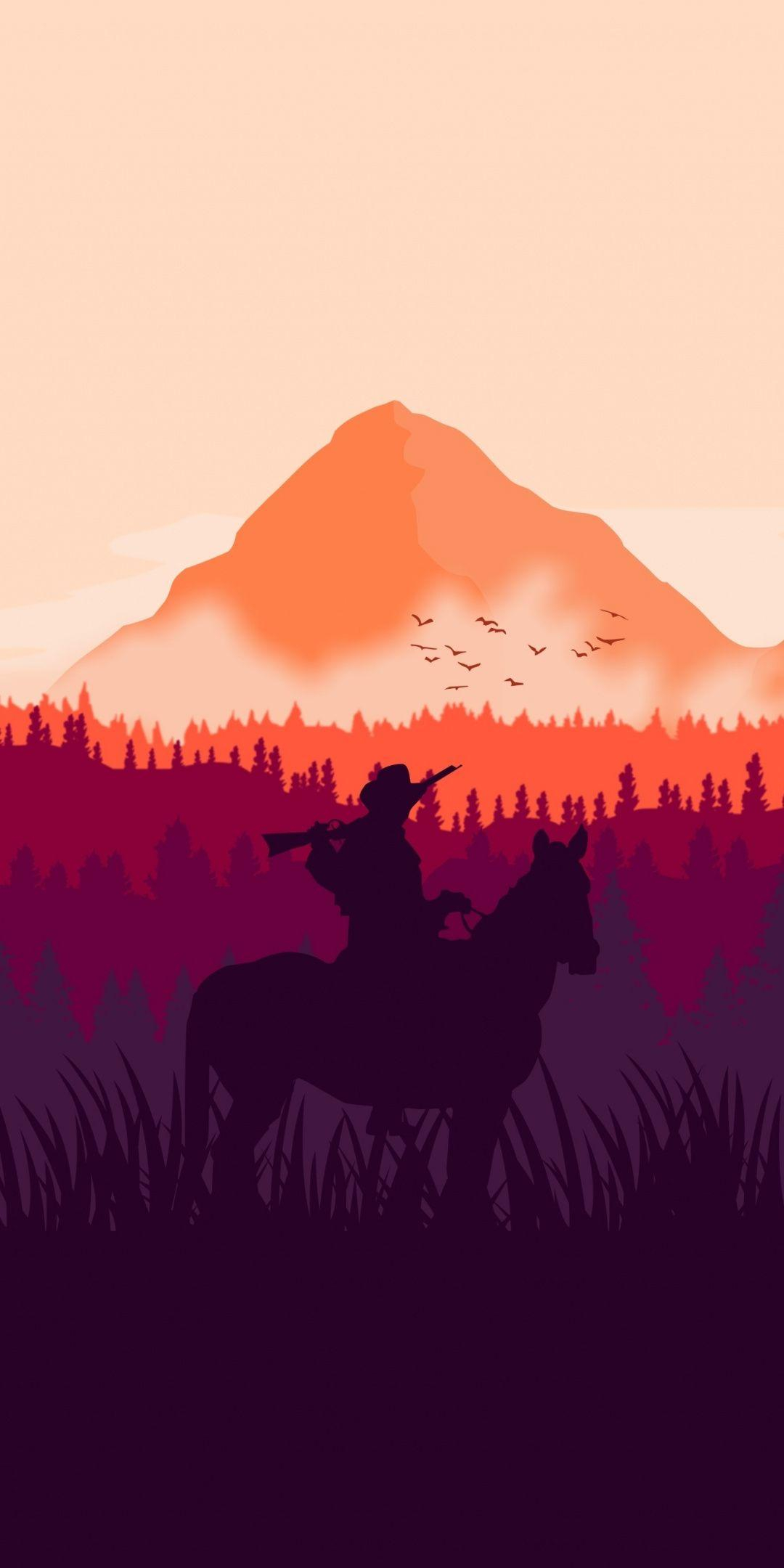 1080x2160 Red Dead Redemption 2 iPhone Wallpapers