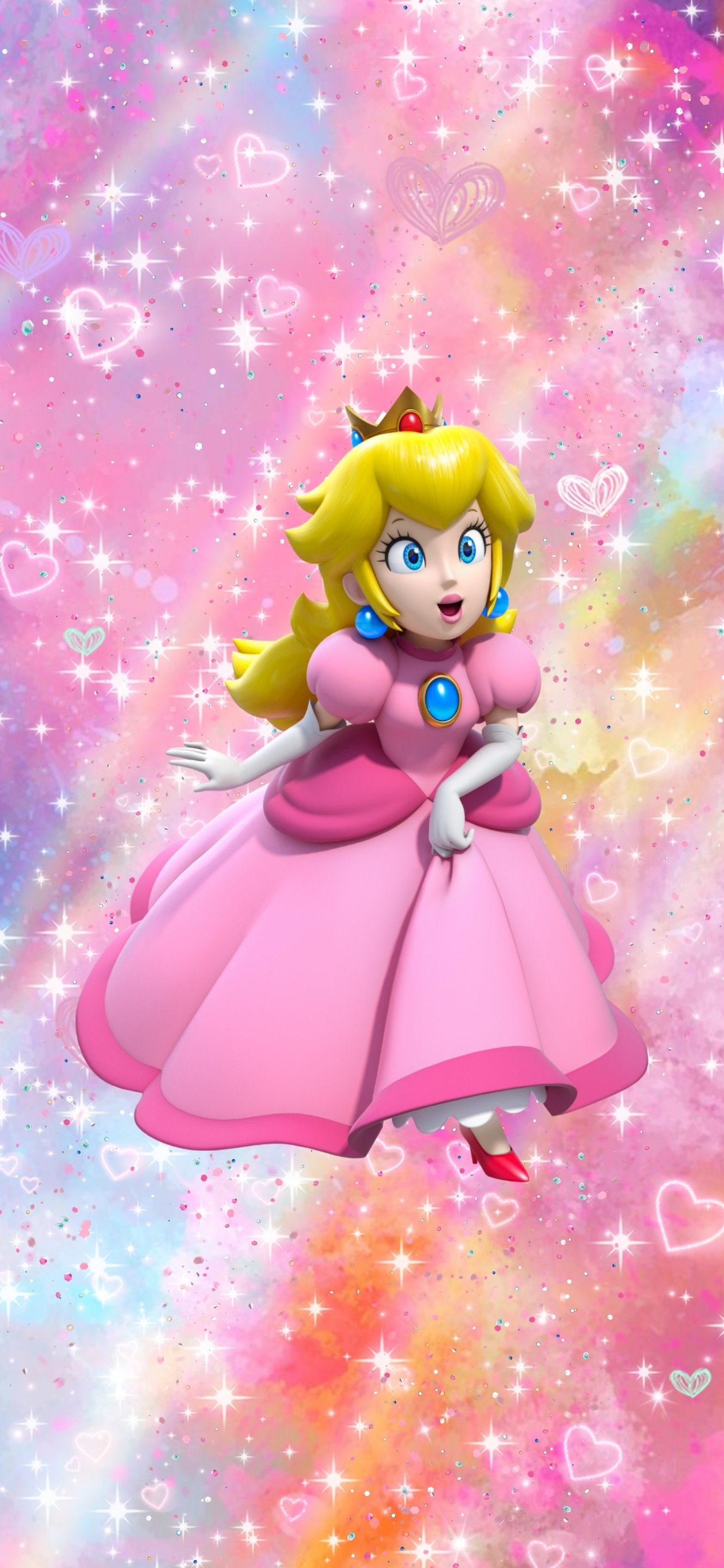 1330x2880 Nintendo Princess Peach aesthetic phone background wallpaper | Nintendo princess, Super princess peach, Princess peach