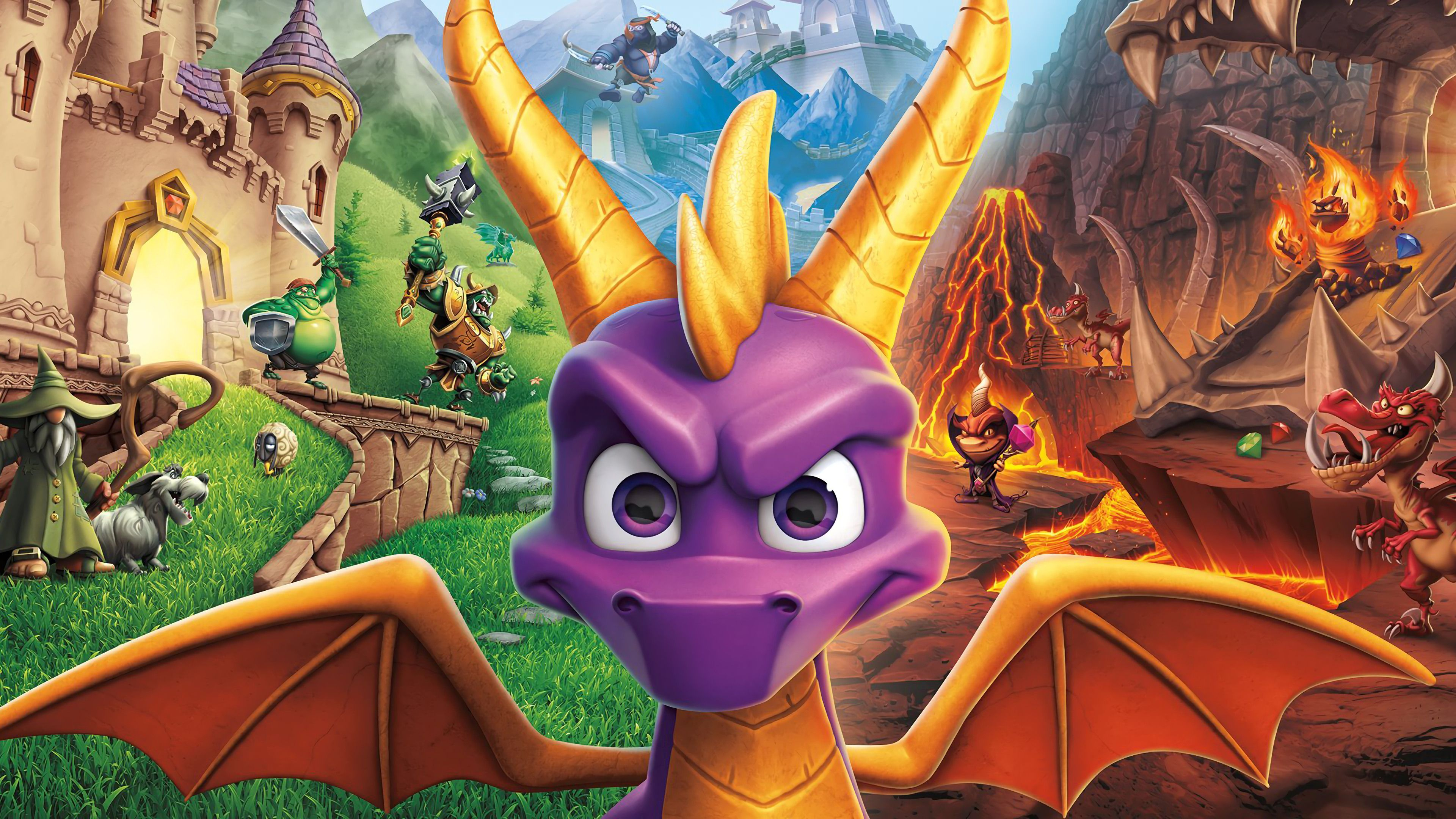 3840x2160 Spyro Reignited Trilogy Wallpapers Top Free Spyro Reignited Trilogy Backgrounds