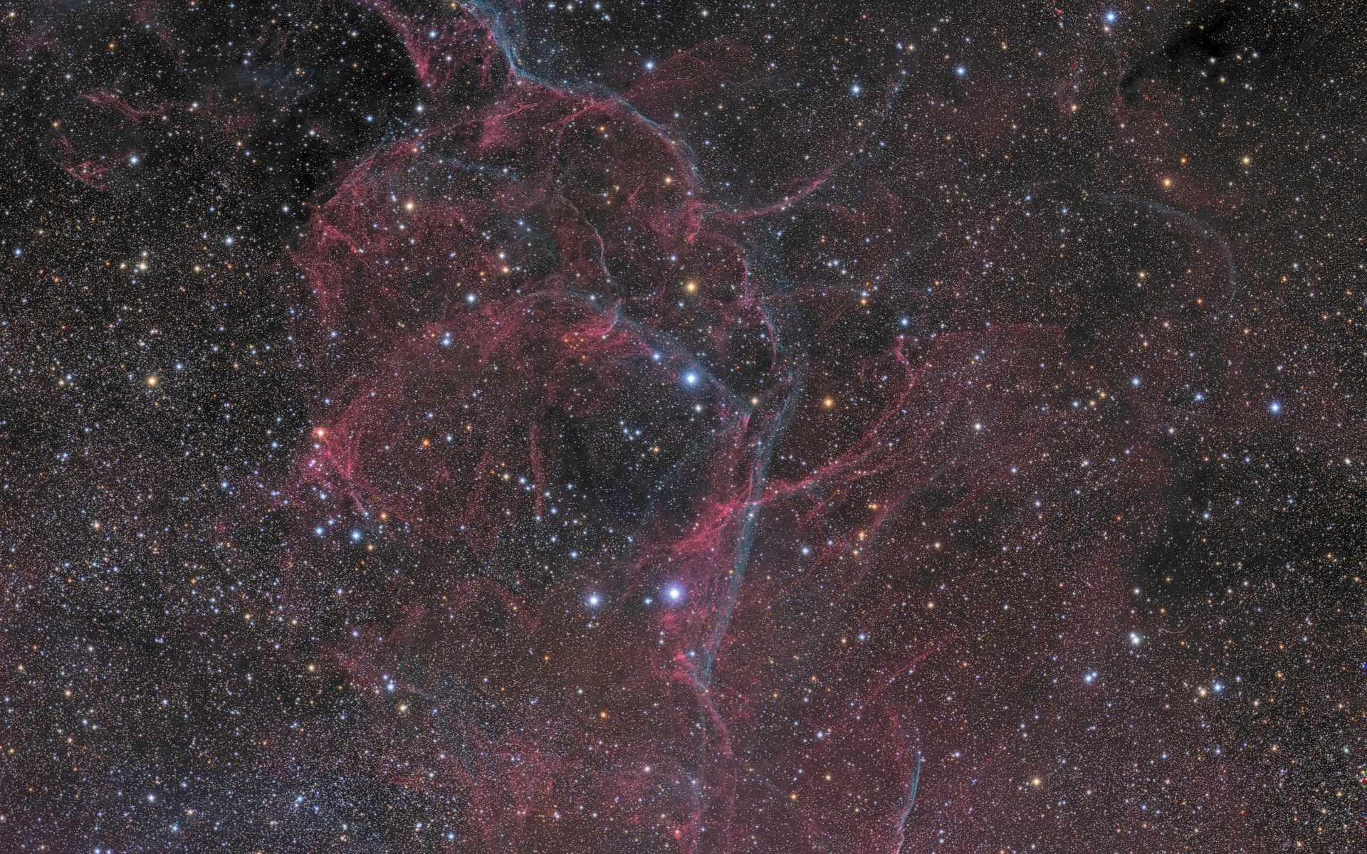 1920x1200 The Vela supernova remnant | ESO