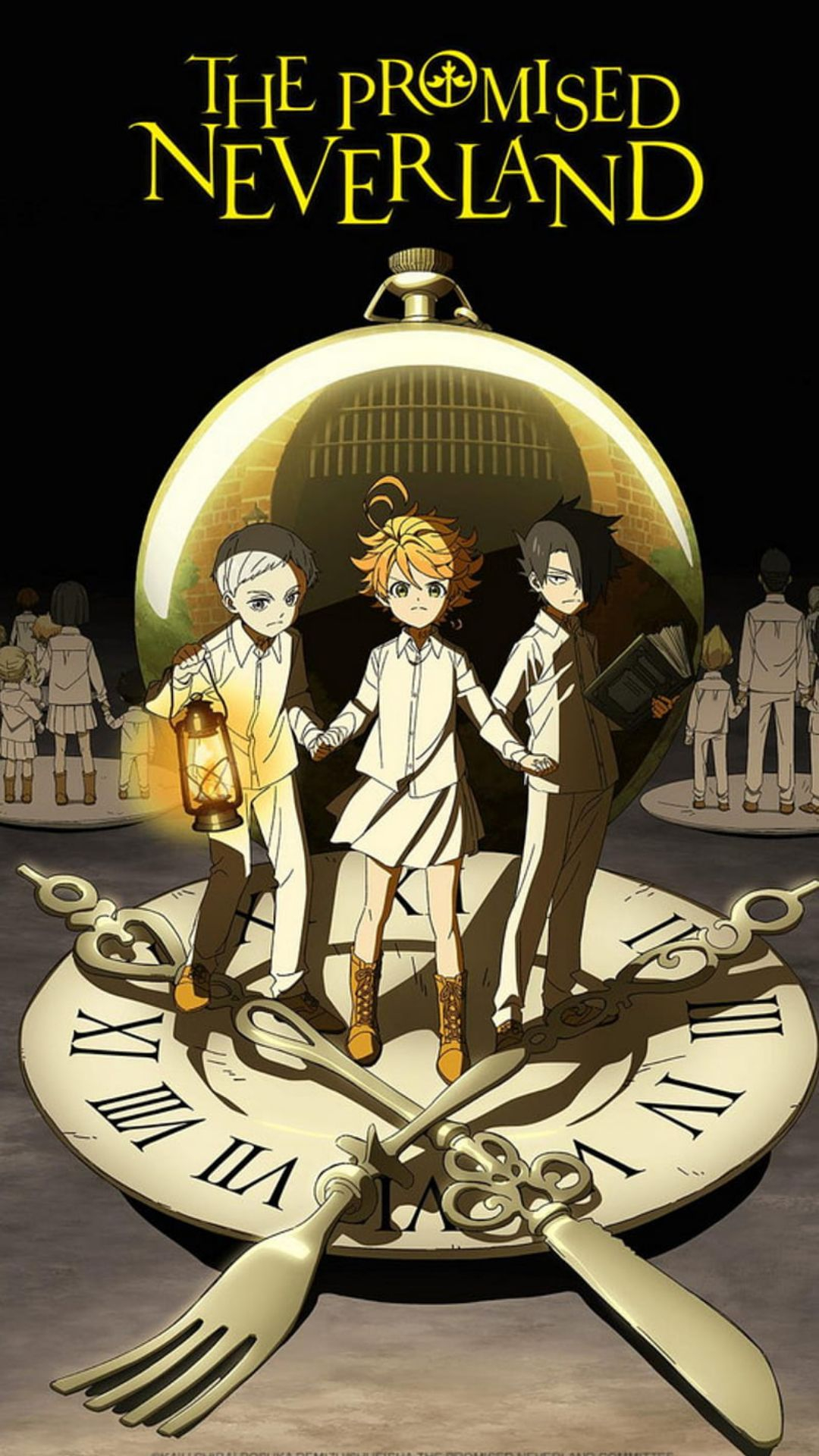 1080x1920 The Promised Neverland Wallpapers Top Best Quality The Promised Neverland Backgrounds (HD,4k