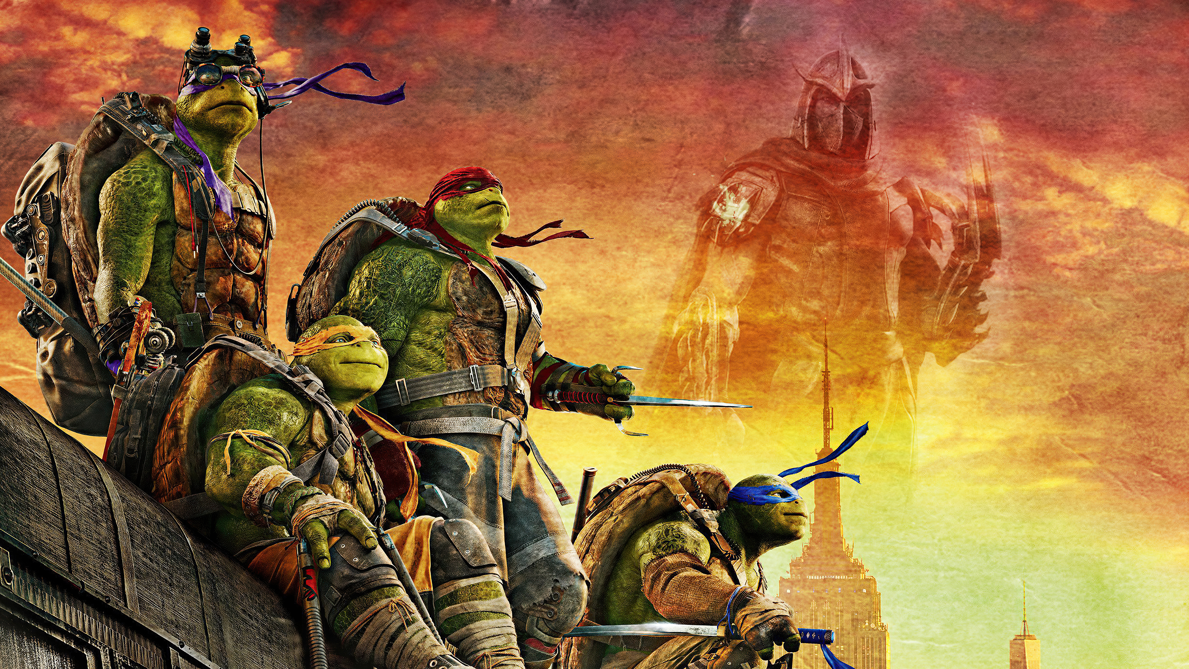 3840x2160 Teenage Mutant Ninja Turtles Movie Poster 4k, HD Movies, 4k Wallpapers, Images, Backgrounds, Photos and Pictures