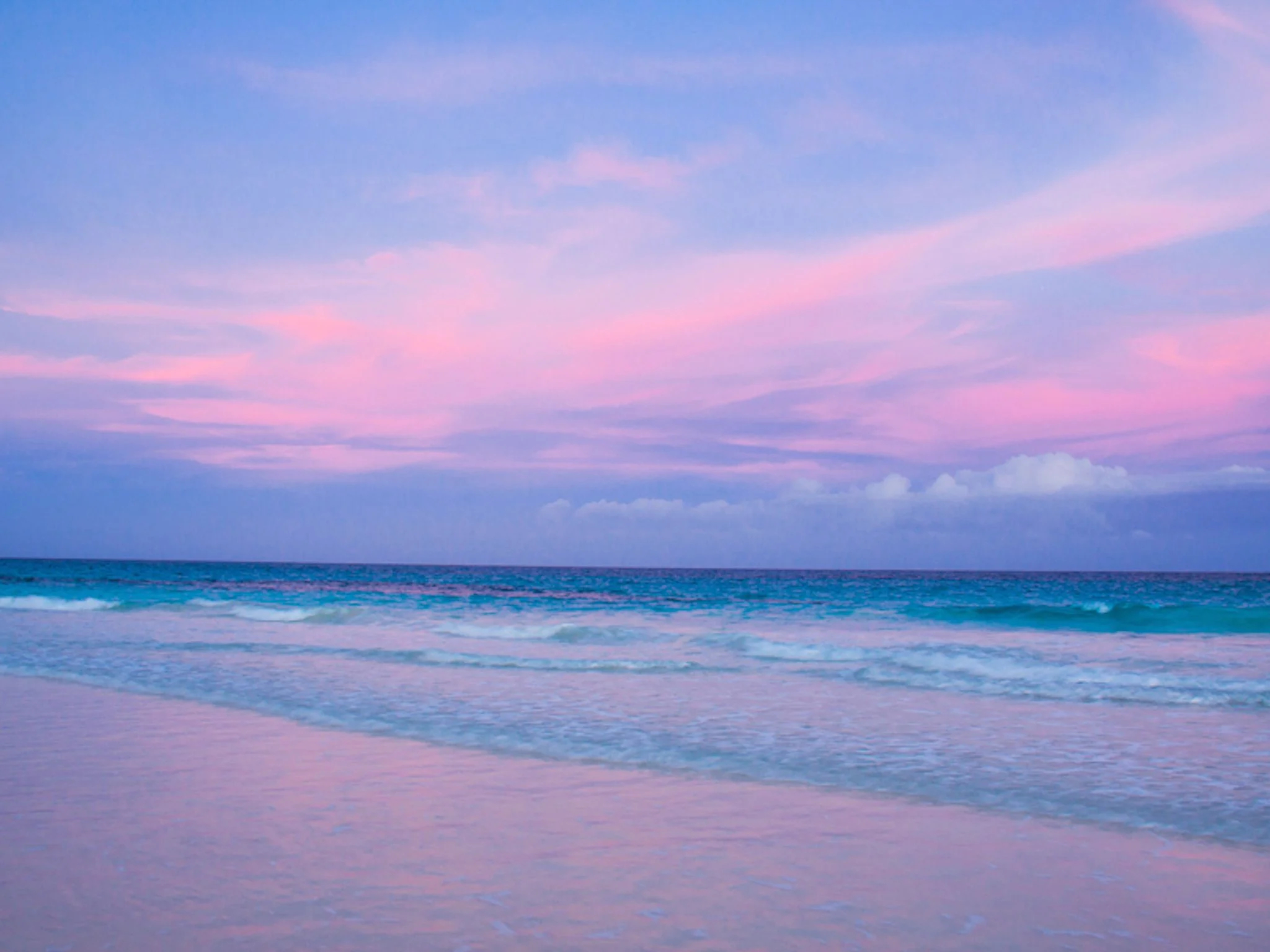 2048x1536 Pink Beach Sunset Wallpapers Top Free Pink Beach Sunset Backgrounds