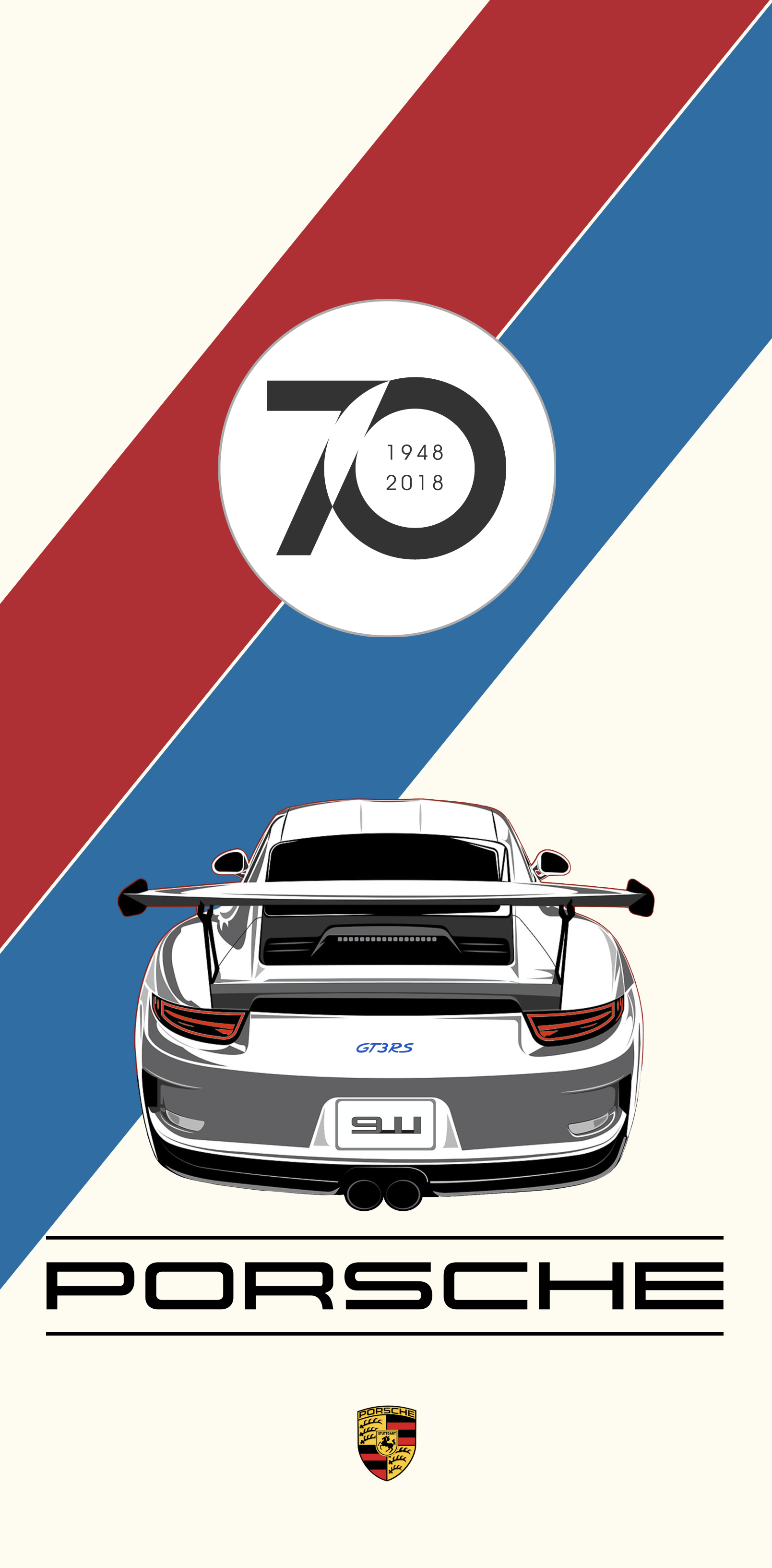 1609x3266 70 Years of Porsche &acirc;&#128;&#147; GT3 RS | Porsche, Porsche gt3, Vintage porsche