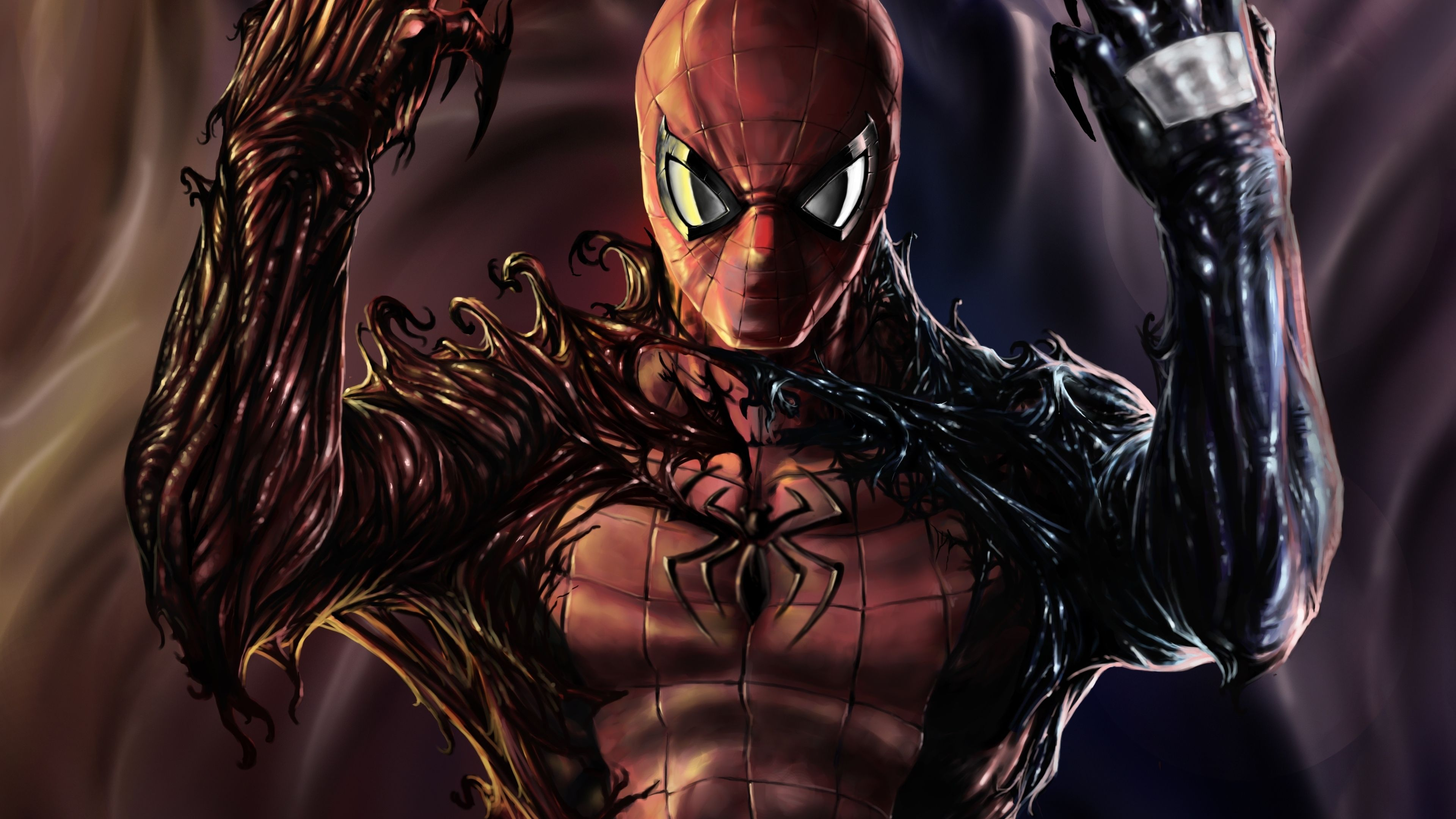 3840x2160 Carnage Venom Spiderman Artwork Venom wallpapers, superheroes wallpapers, spiderman wallpapers, hd-wallpapers, carnage w&acirc;&#128;&brvbar; | Spider-man, Spiderman venom, Superh&Atilde;&copy;roes