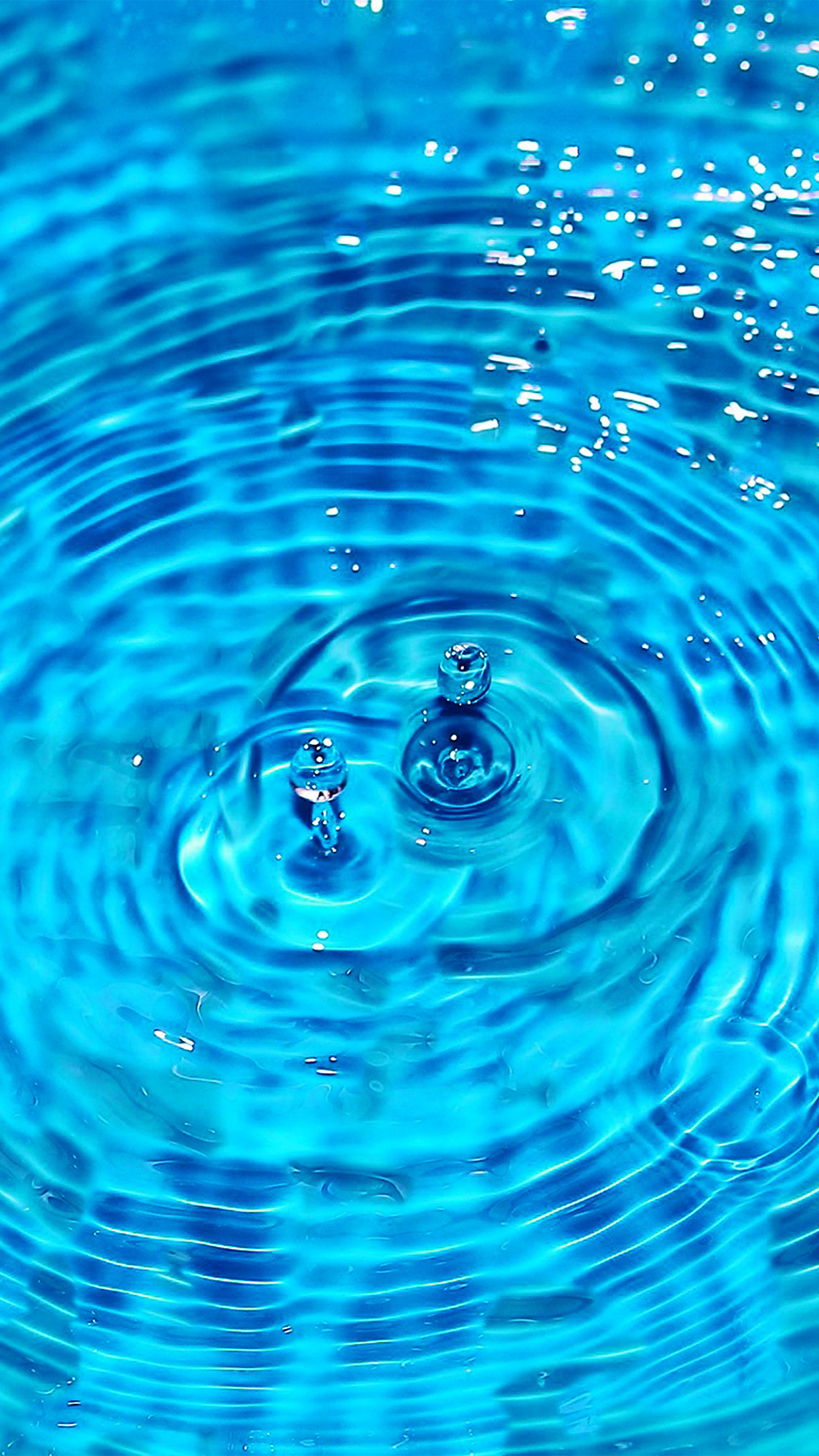 1242x2208 | iPhone11 wallpaper | ni60-water-cool-blue-drop-swim- pool-vacati