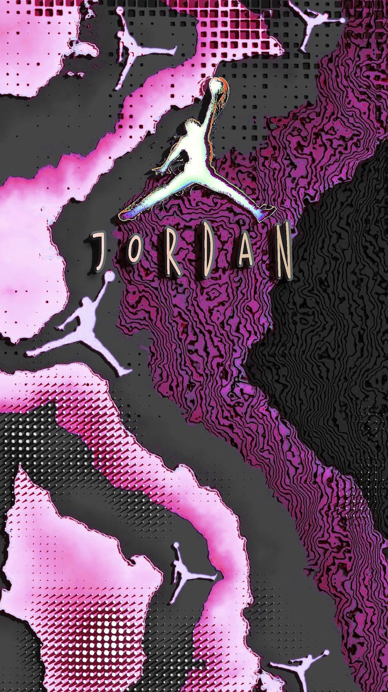 1298x2311 abstract Ventilate Hobart pink jordan logo wallpaper Northwest Dare Hong Kong