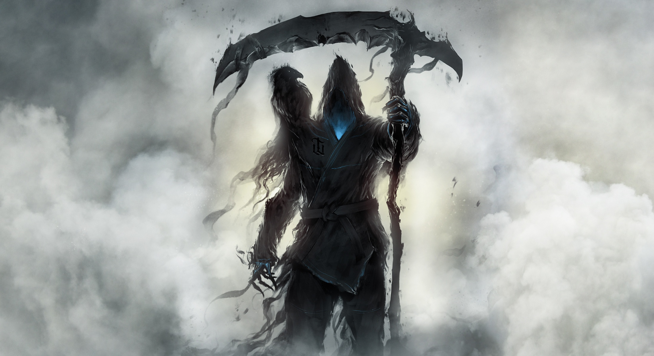 2200x1200 Grim Reaper HD Wallpaper