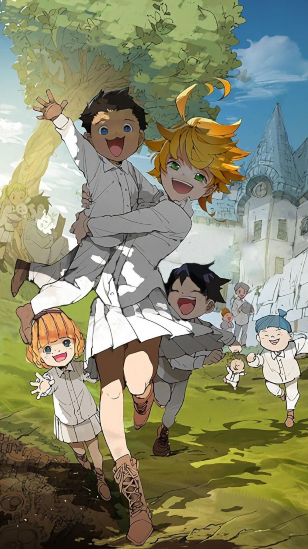 1080x1920 The Promised Neverland Wallpapers Top 65 Best The Promised Neverland Backgrounds