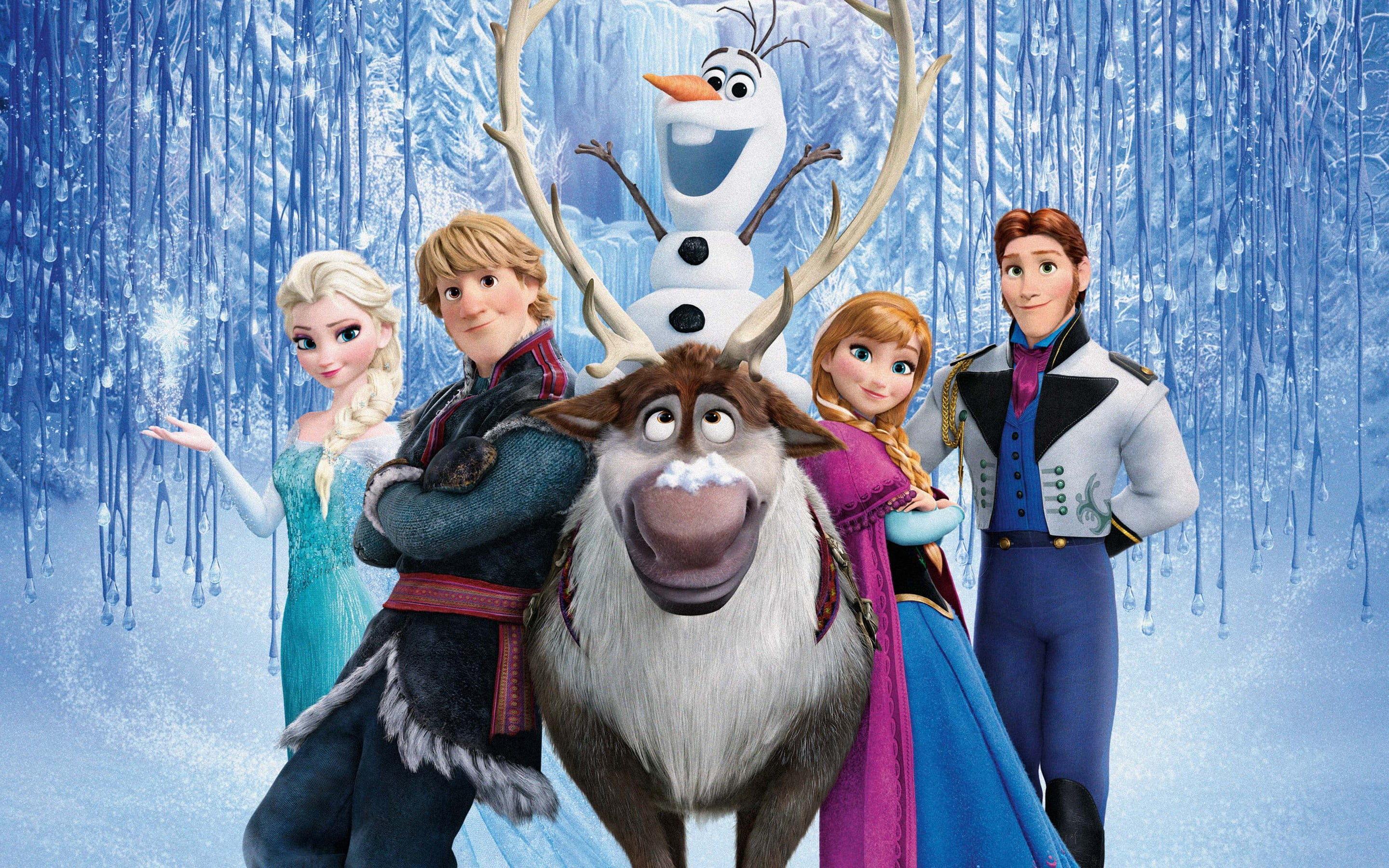 2880x1800 Disney Frozen Olaf poster HD wallpaper