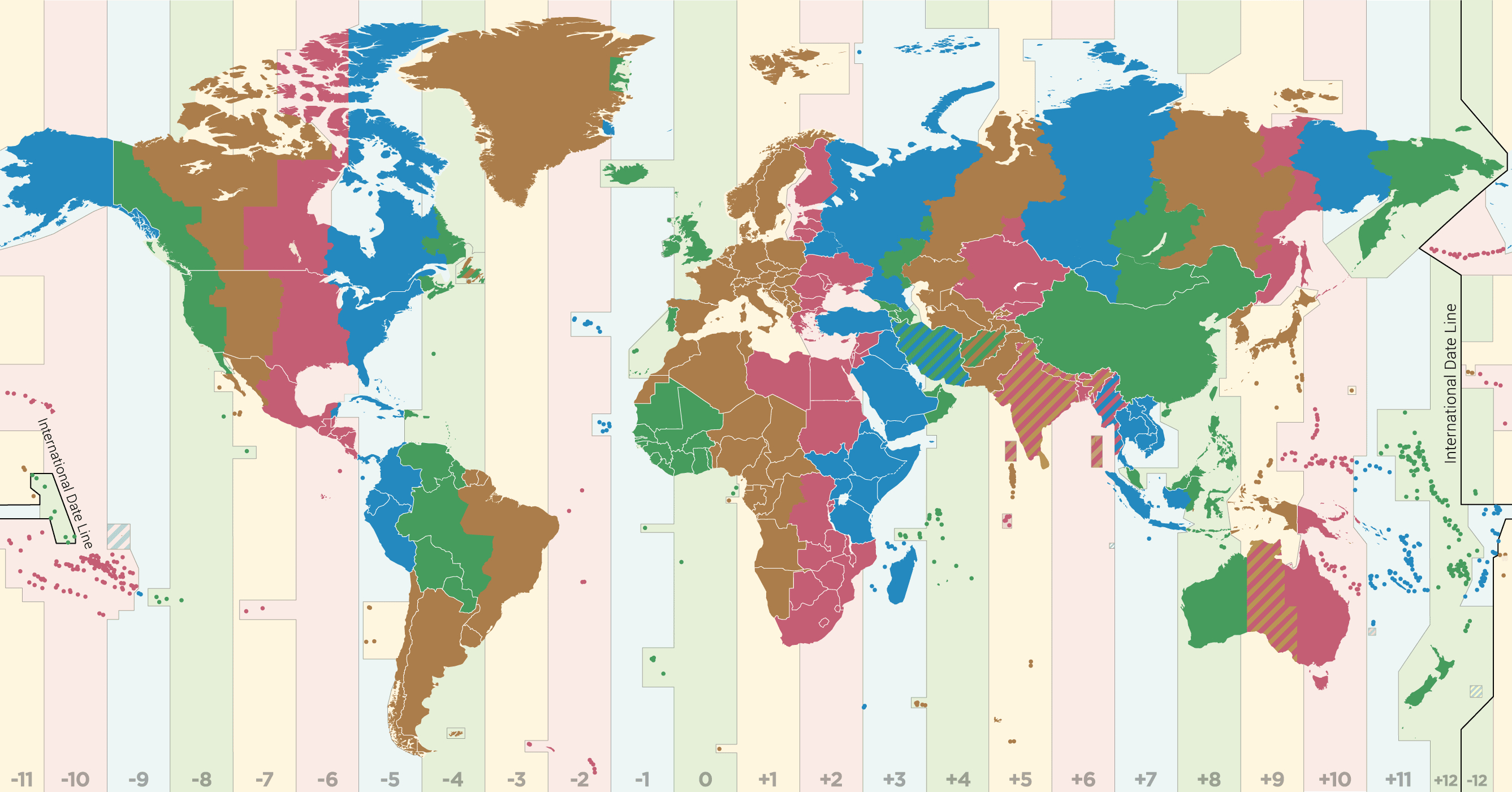 2674x1400 World Time Zone Map &eth;&#159;&#145;&#141