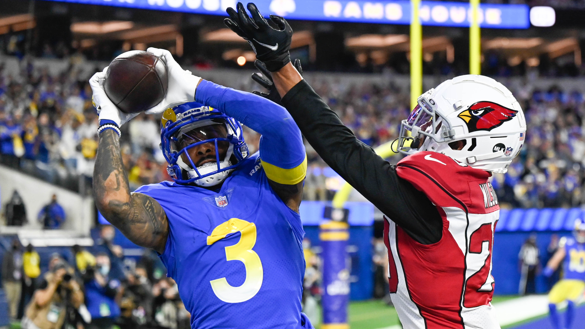 1920x1080 Odell Beckham Jr. does a bit for everything for Rams in win over Cardinals, continues resurgence REDACAOEMCAMPO