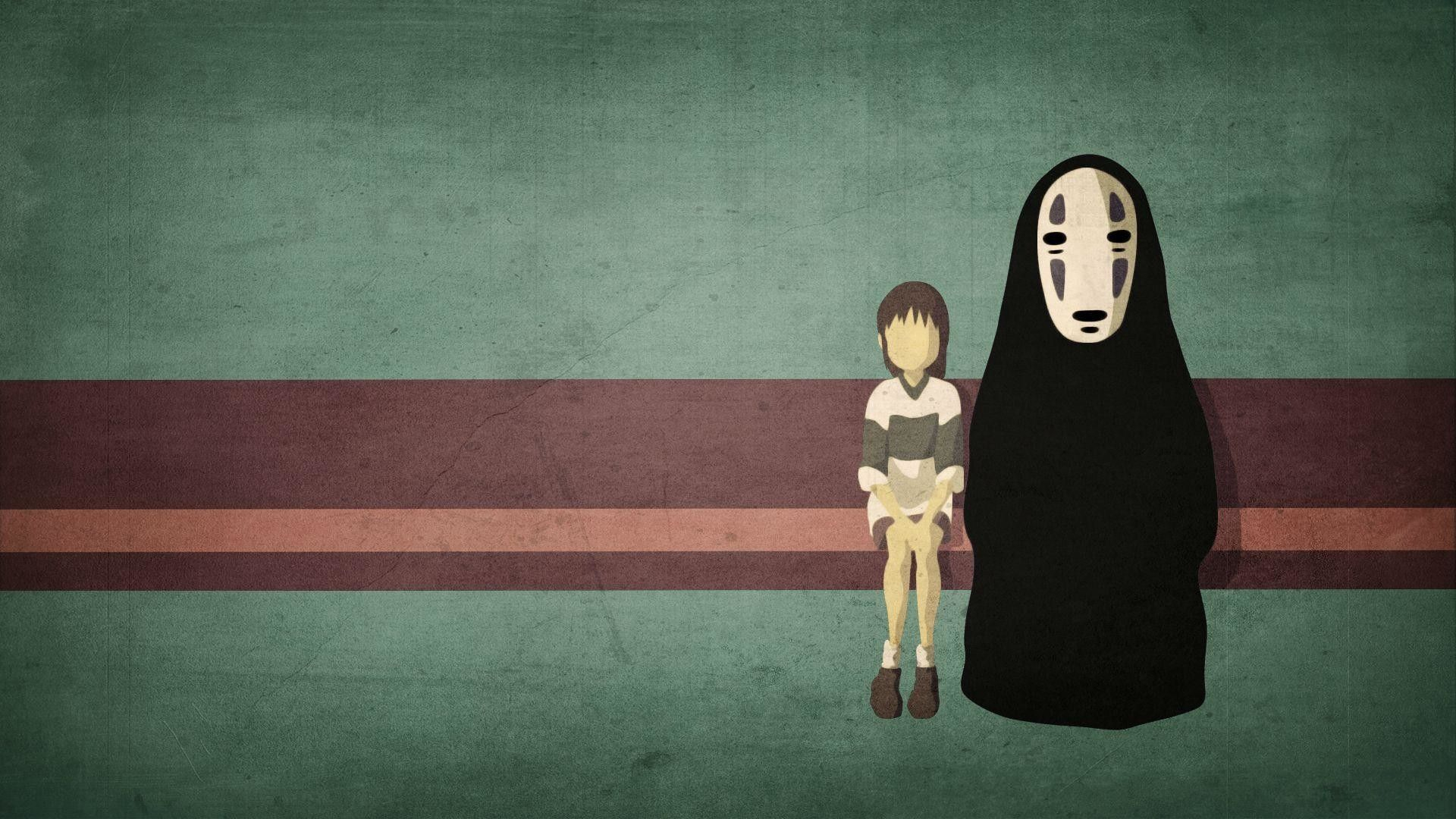 1920x1080 No Face Spirited Away Wallpapers Top Free No Face Spirited Away Backgrounds