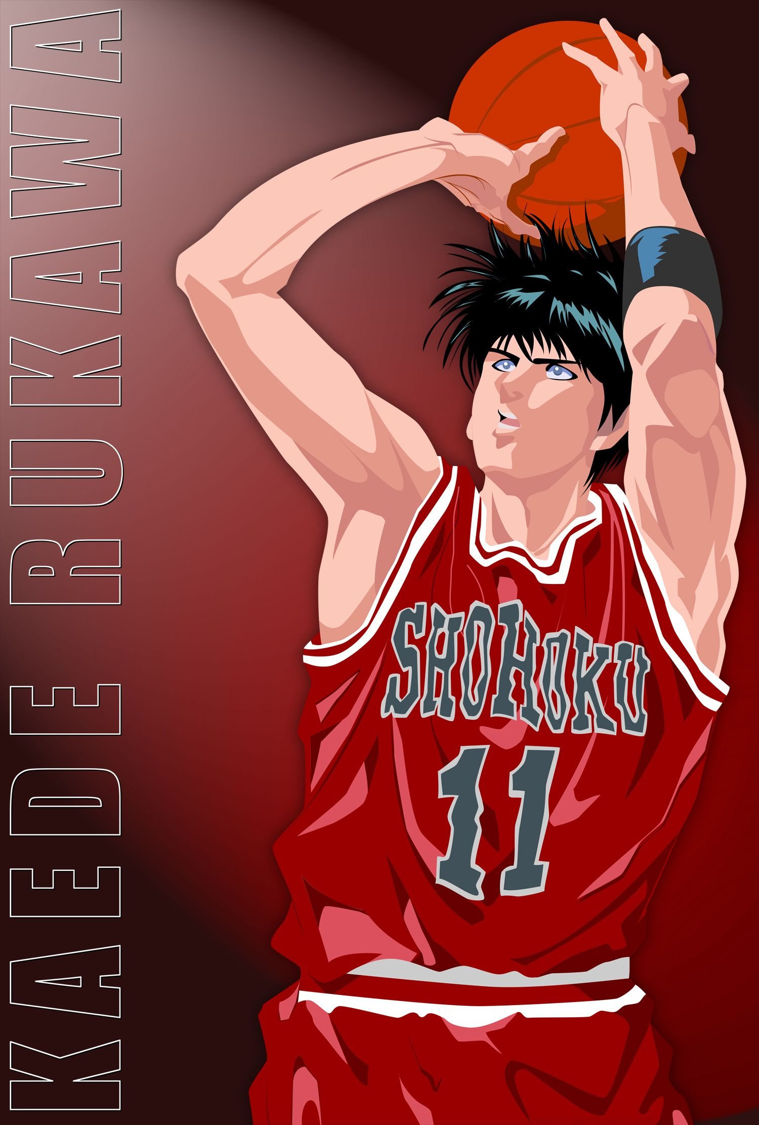 1500x2223 Rukawa Kaede Wallpapers | Slam dunk manga, Slam dunk, Slam dunk anime