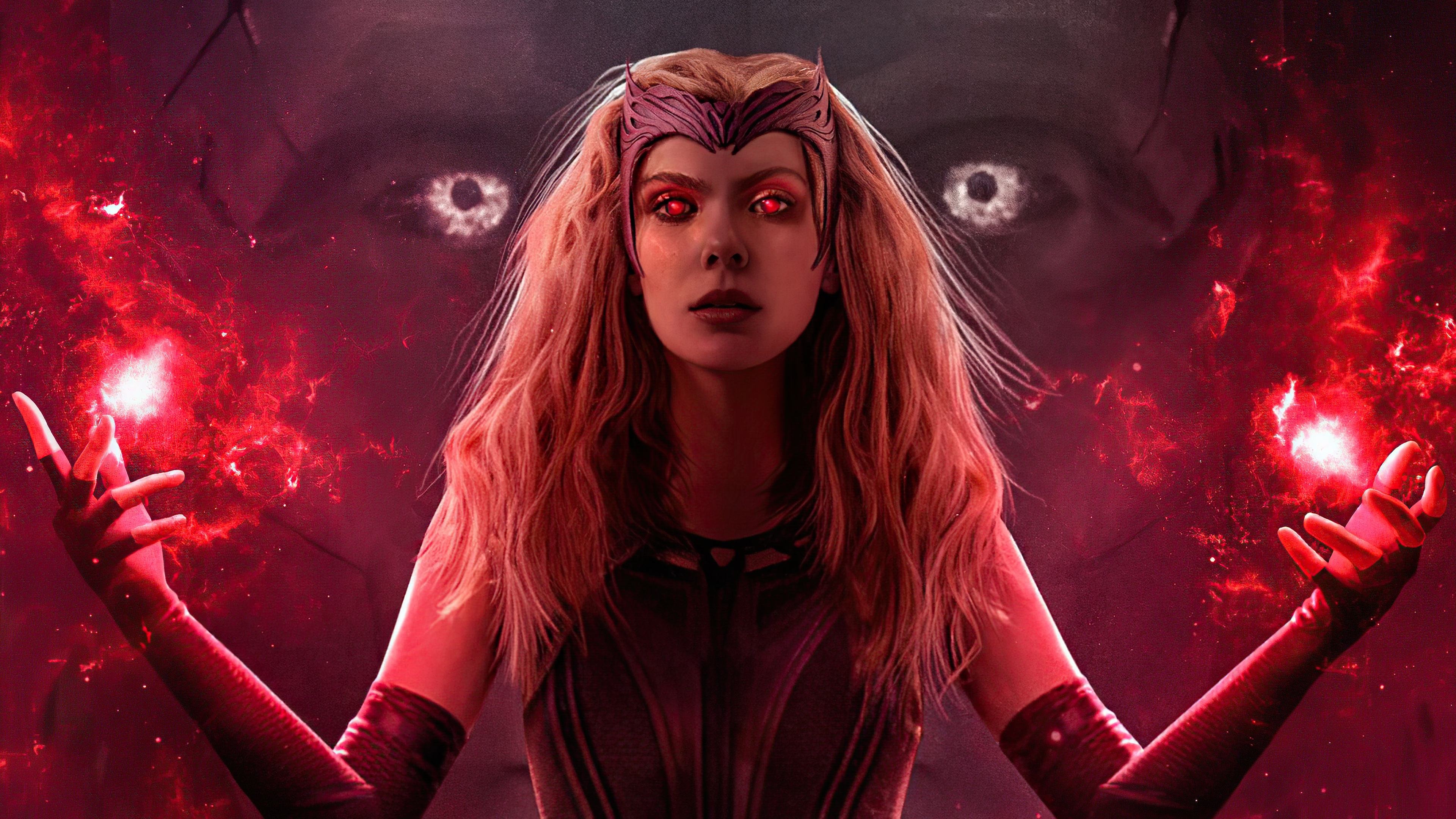 3840x2160 1920x1080 Scarlet Witch Aka Wanda Vision 4k Laptop Full HD 1080P HD 4k Wallpapers, Images, Backgrounds, Photos and Pictures