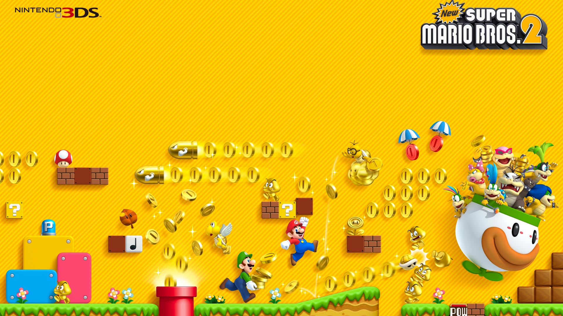 1920x1080 New Super Mario Bros. 2 HD Wallpapers and Backgrounds