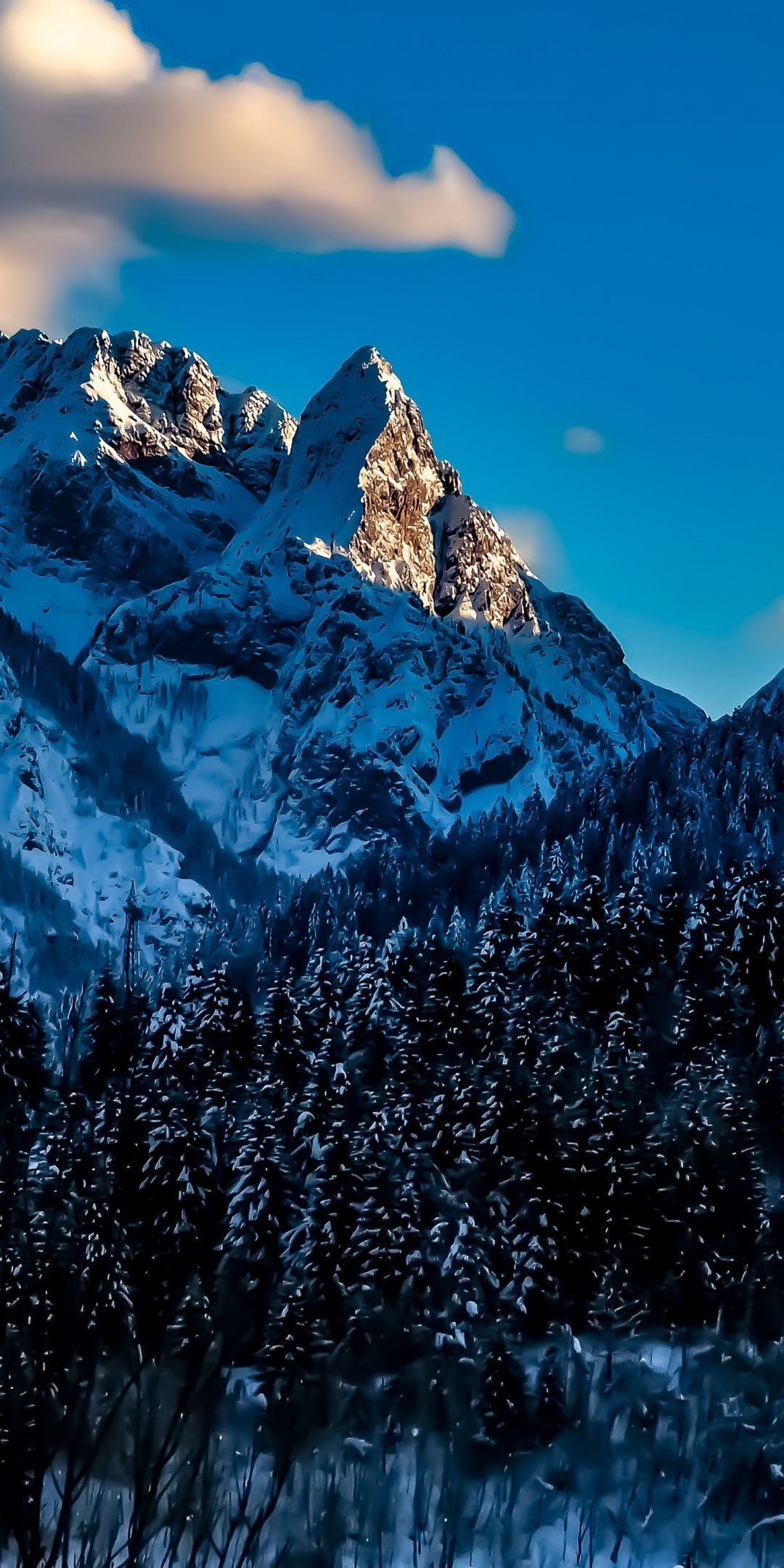 1080x2160 Snow mountains, winter, Italy, wallpaper | Mountain wallpaper, Iphone photography, Iphone wallpaper