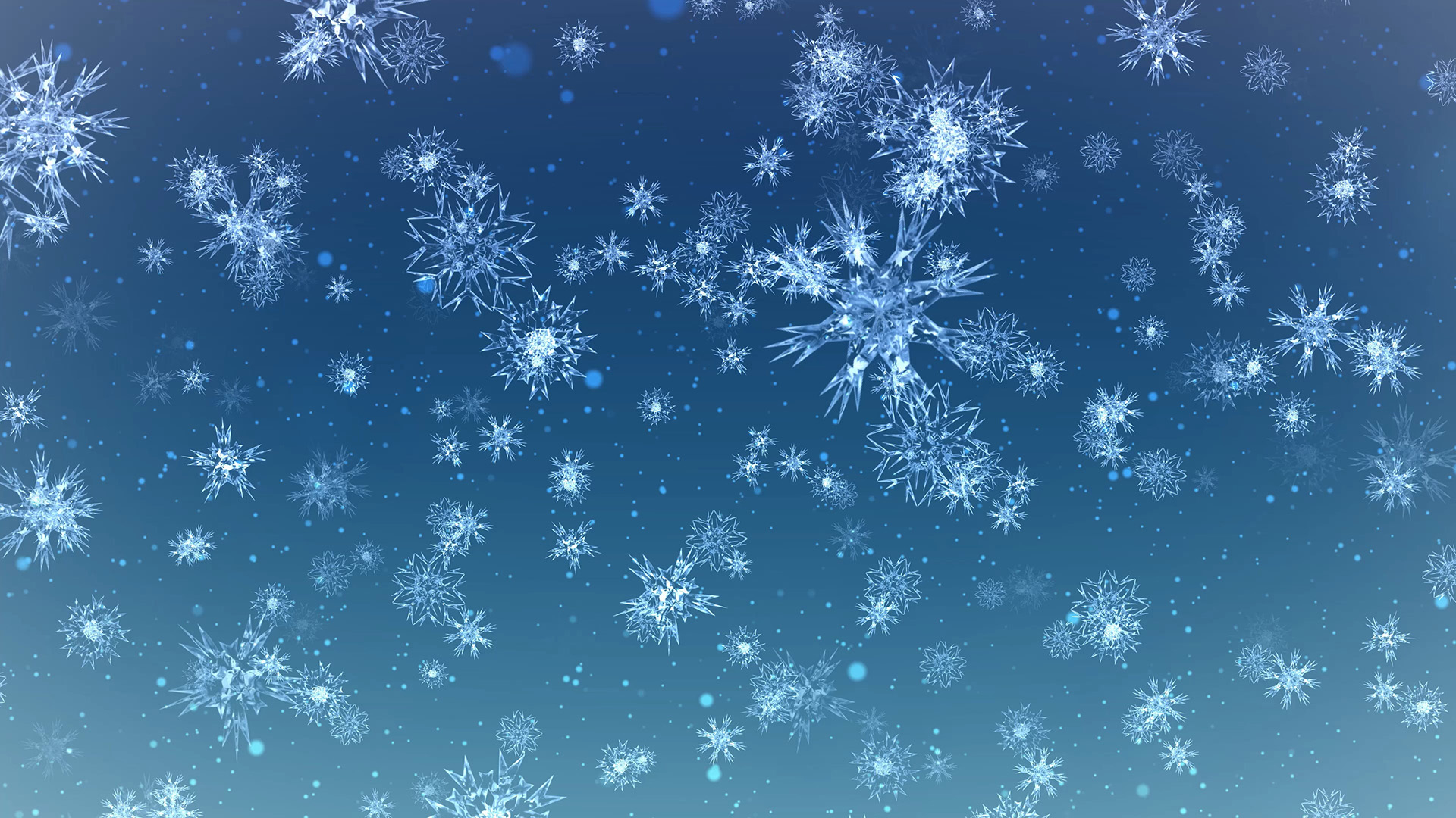 1920x1080 Snowflakes Falling Motion Live Wallpapers