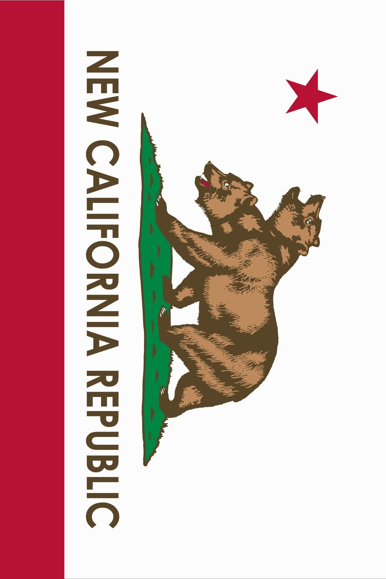 1333x2000 New California Republic | California iphone wallpaper, California poster, California flag
