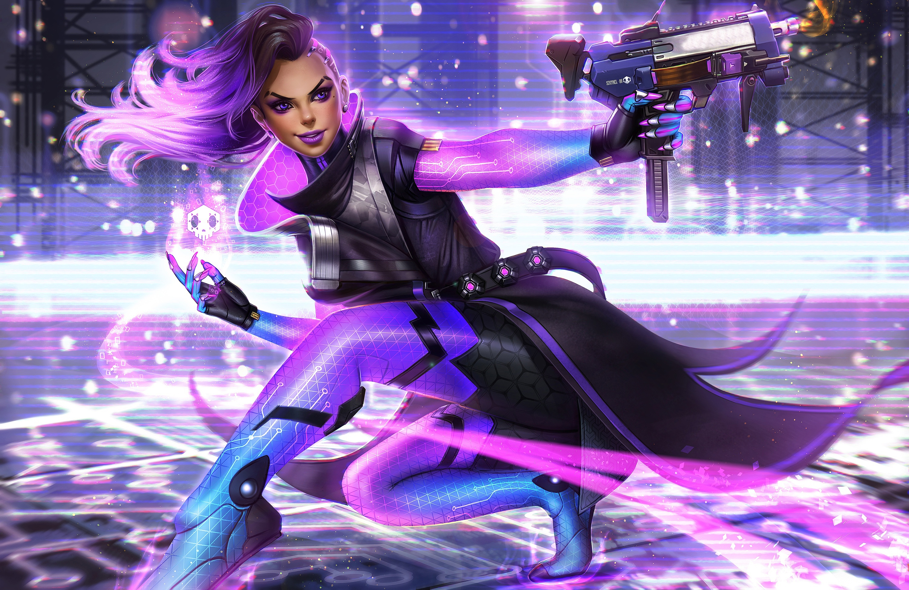 3000x1946 Sombra Overwatch Warrior, HD Games, 4k Wallpapers, Images, Backgrounds, Photos and Pictures