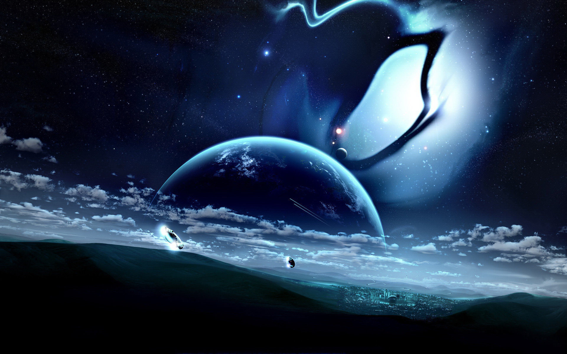 1920x1200 Futuristic Planet Wallpapers Top Free Futuristic Planet Backgrounds