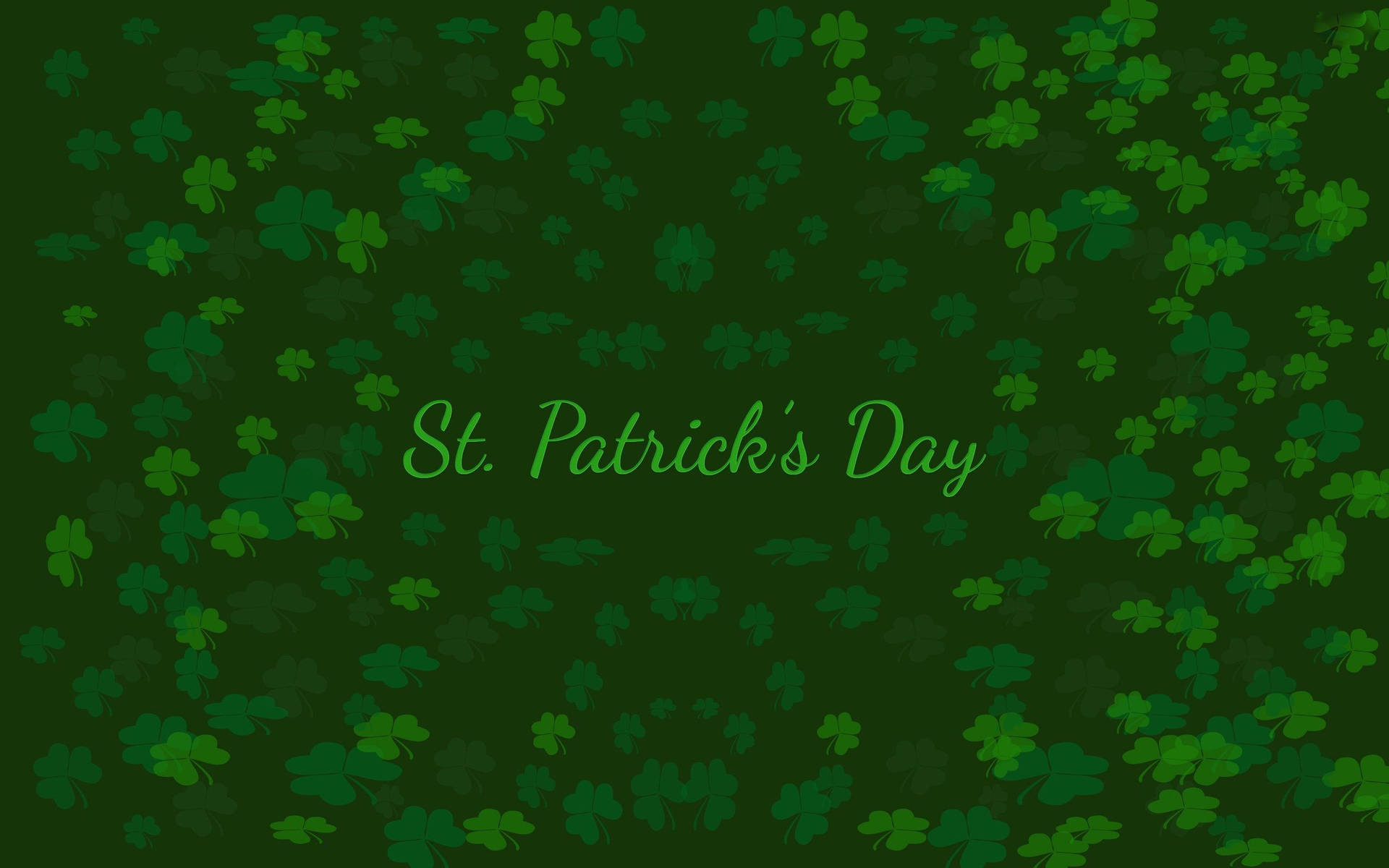 1920x1200 Download Aesthetic Green St Patrick's Day Art Wallpaper
