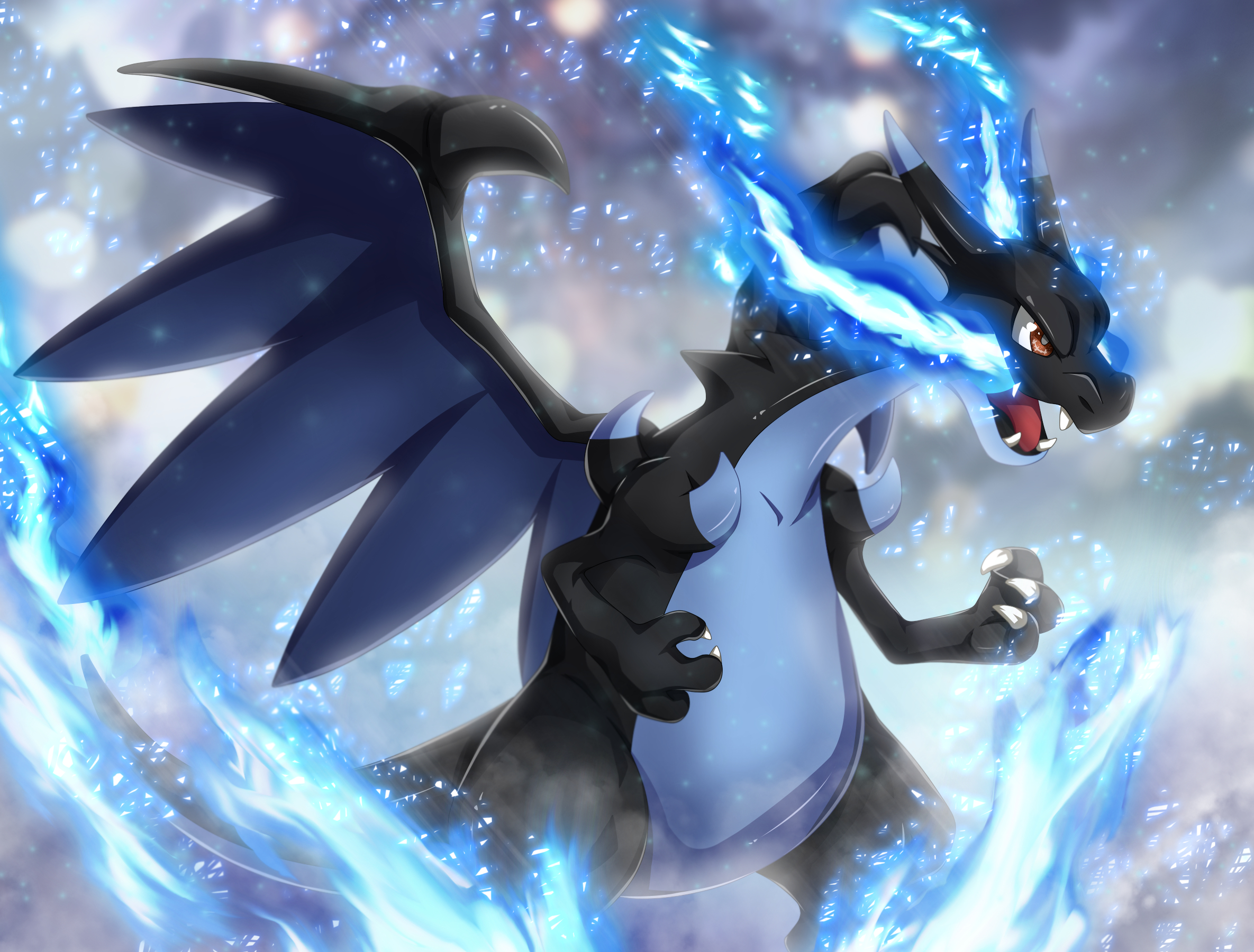 2370x1800 10+ Mega Charizard X (Pok&Atilde;&copy;mon) HD Wallpapers and Backgrounds