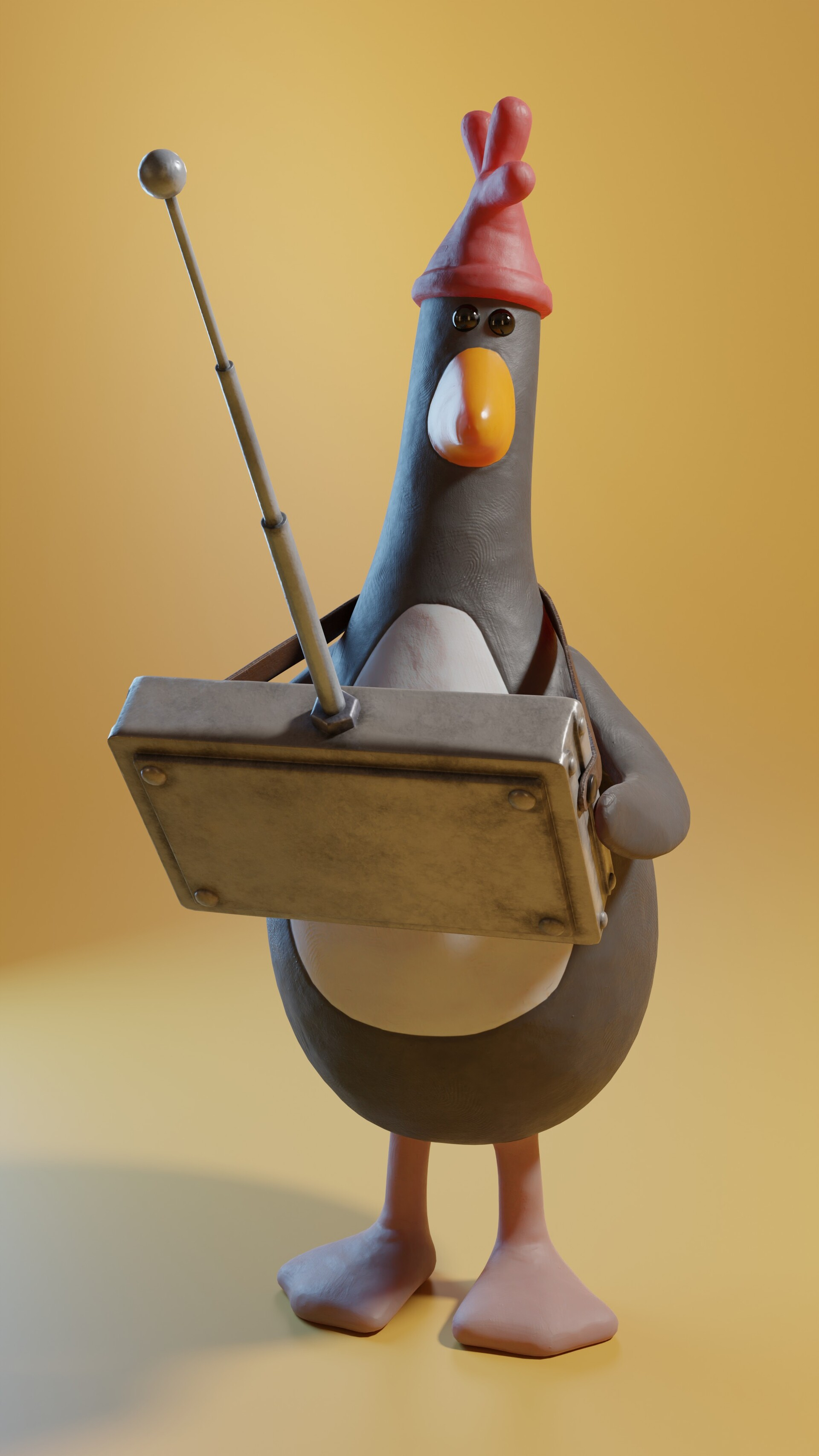 1920x3413 ArtStation Wallace \u0026 Gromit penguin (Feathers McGraw