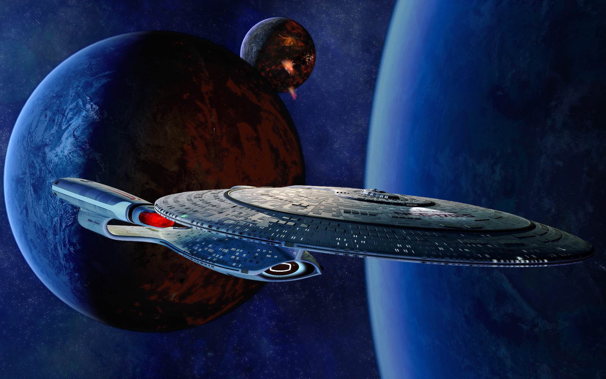 1988x1243 Star Trek: The Next Generation [ USS Enterprise NCC-1701-D