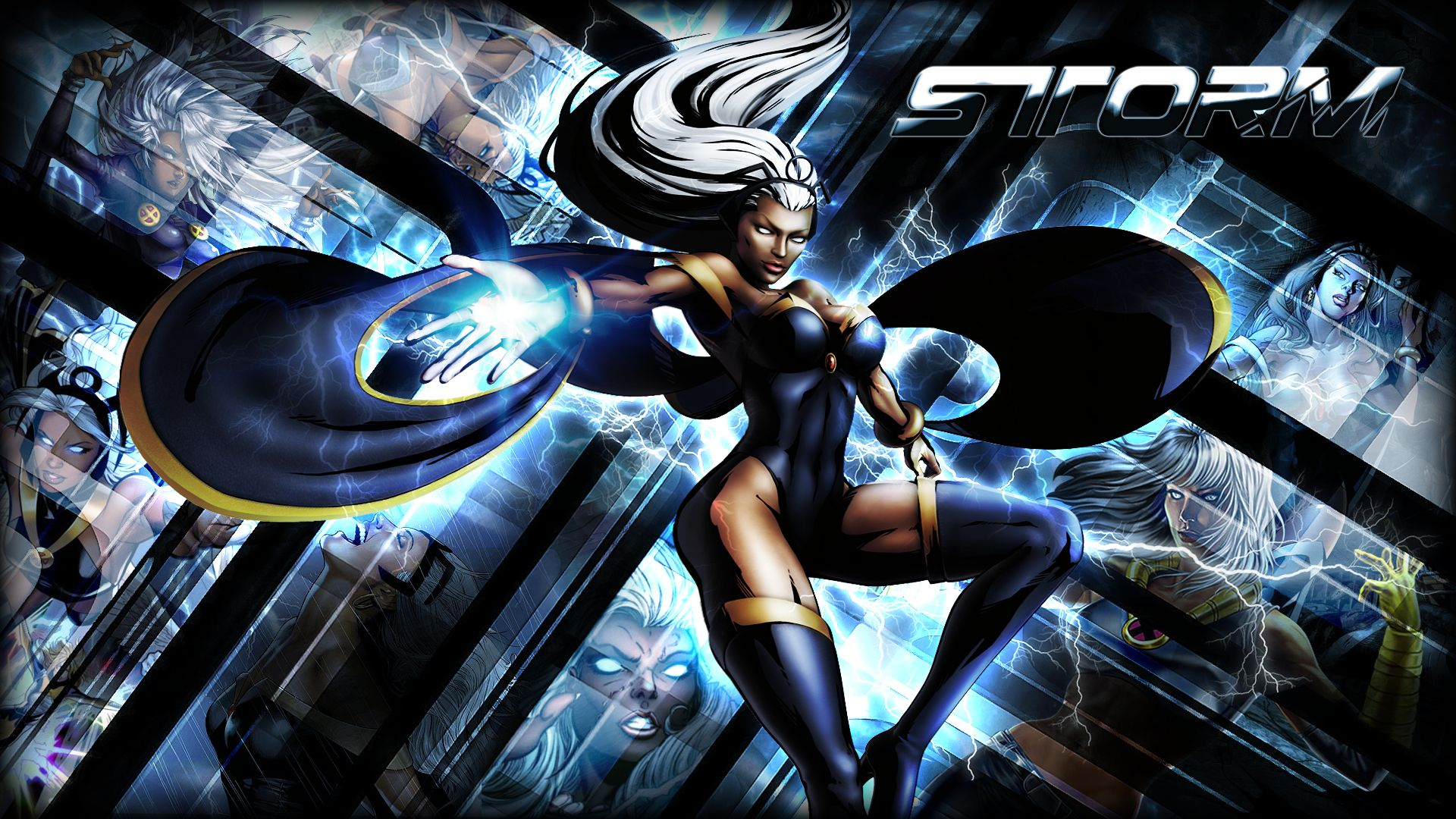 1920x1080 Storm from X-Men. | Female superhero, X men, Storm wallpaper