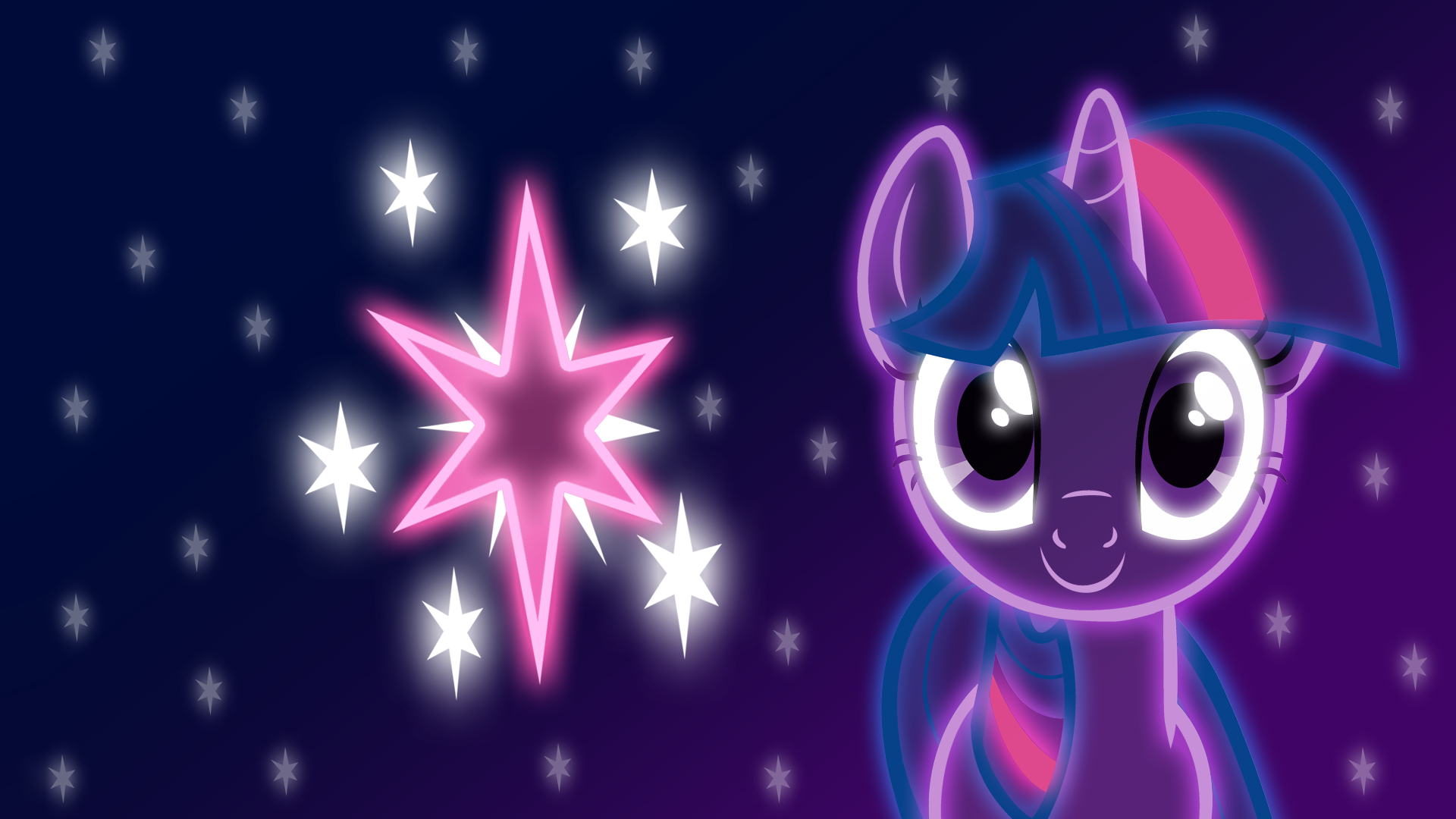 1920x1080 Neon Twilight Sparkle Wallpaper by ZantyARZ on deviantART | My little pony twilight, My little pony wallpaper, Mlp twilight sparkle