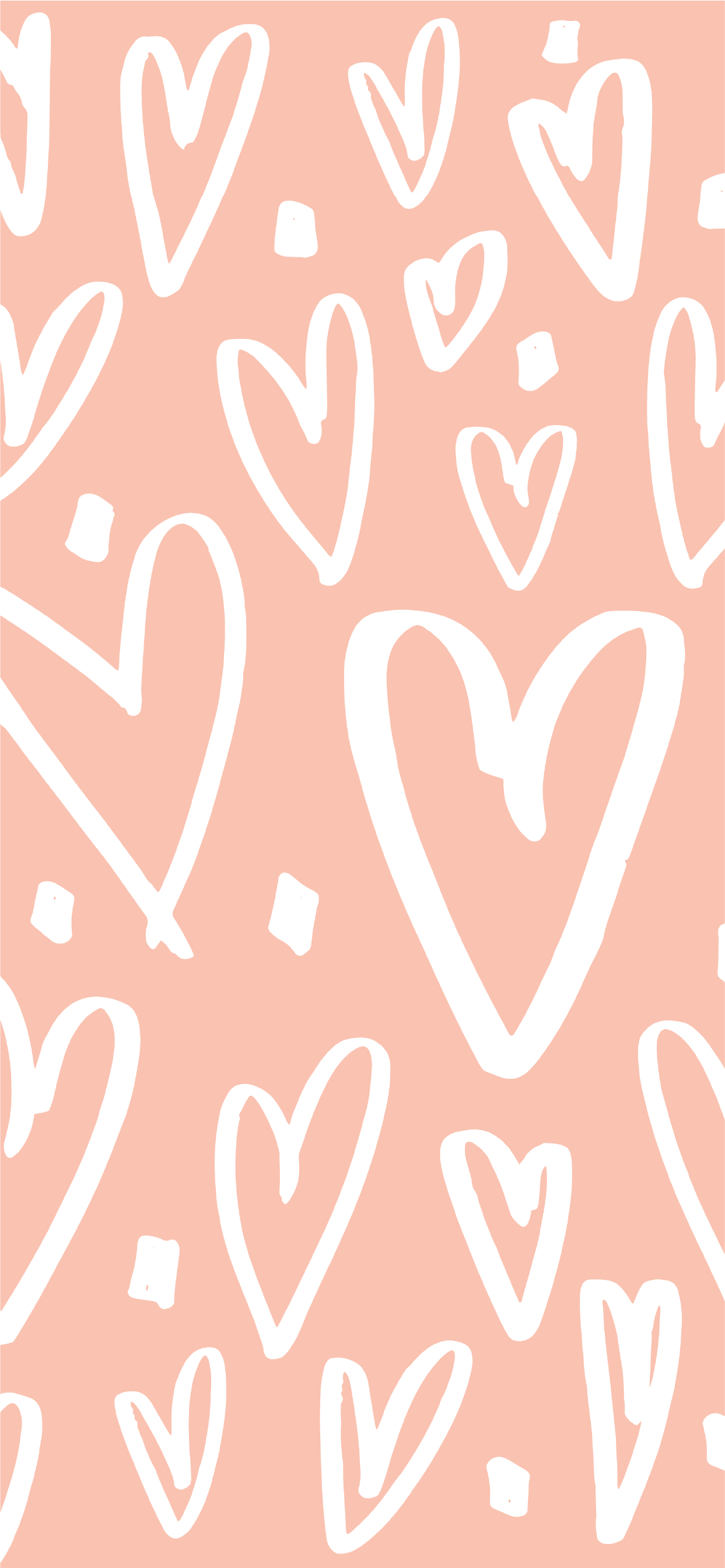1243x2689 Valentine's Day iPhone Wallpapers Ginger and Ivory