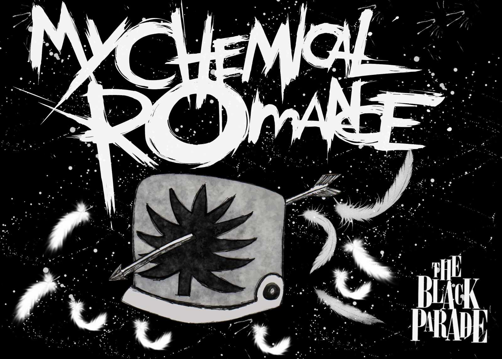 2465x1765 Free download Wallpaper McR TBP hat by Nxthx Iero for your Deskto...