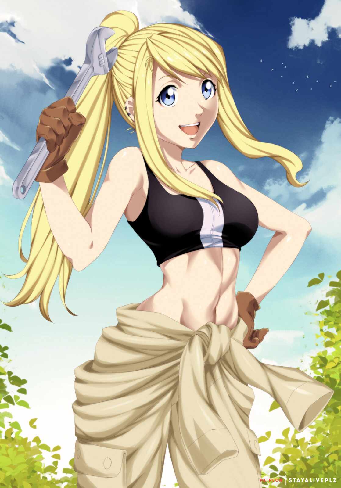 Winry Rockbell Wallpapers And Backgrounds 4k Hd Dual Screen